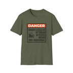 Danger Unsafe Levels T-Shirt