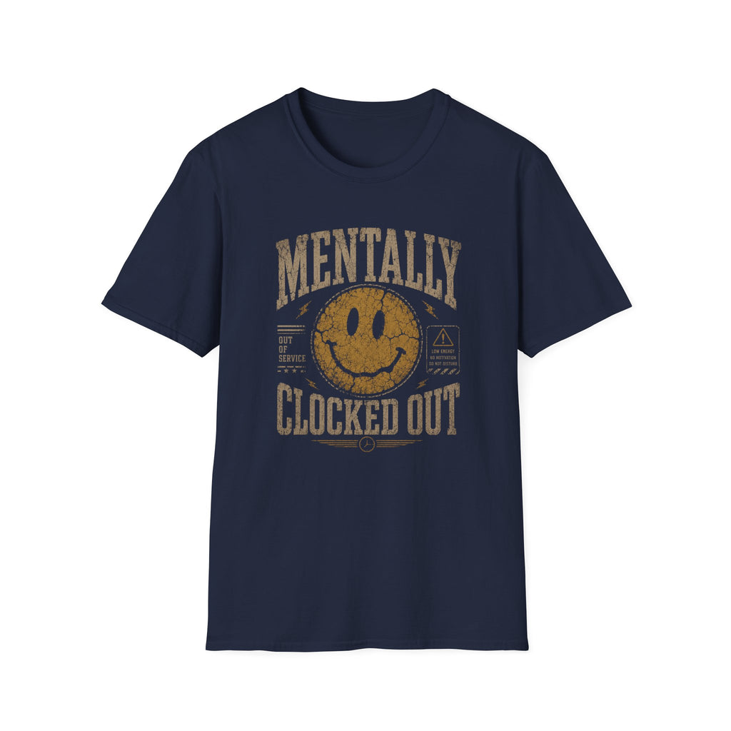 Happy Face Clocked Out T-Shirt