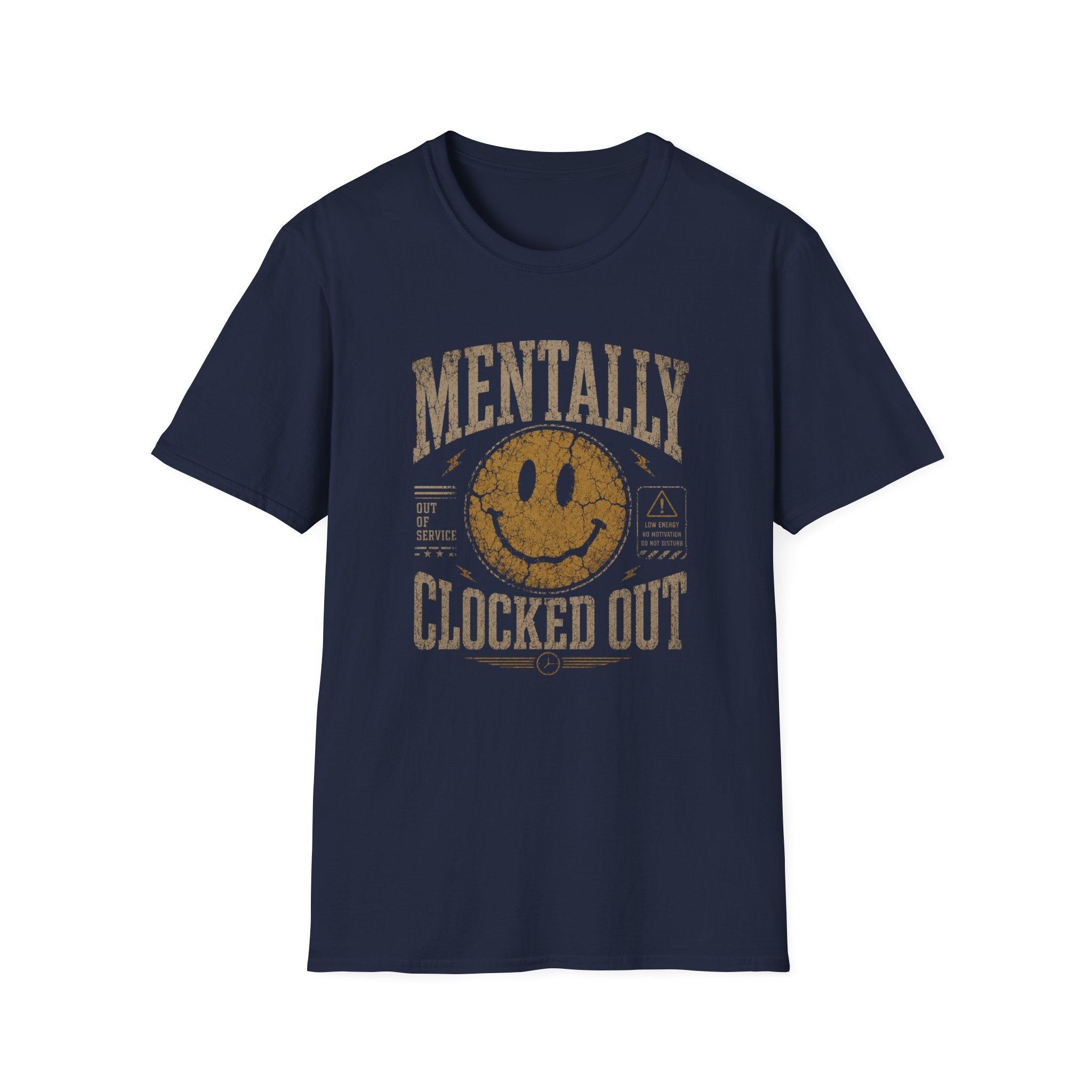 Happy Face Clocked Out T-Shirt