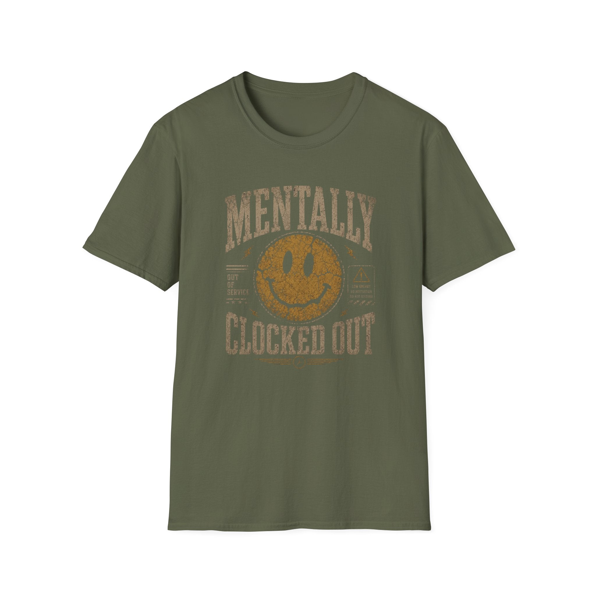 Happy Face Clocked Out T-Shirt