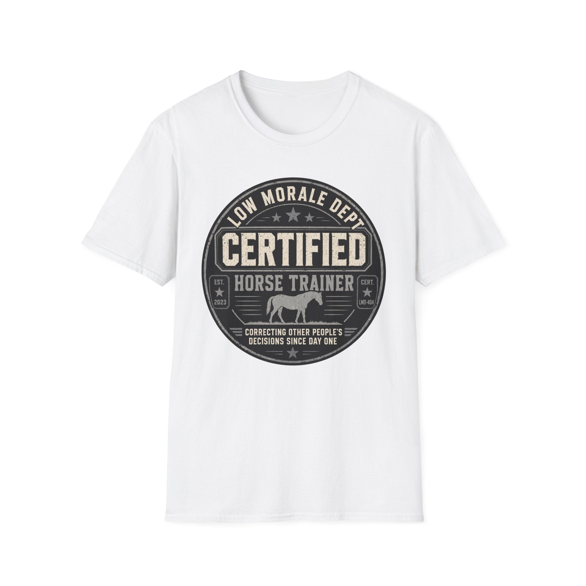 Horse Correcting Day T-Shirt