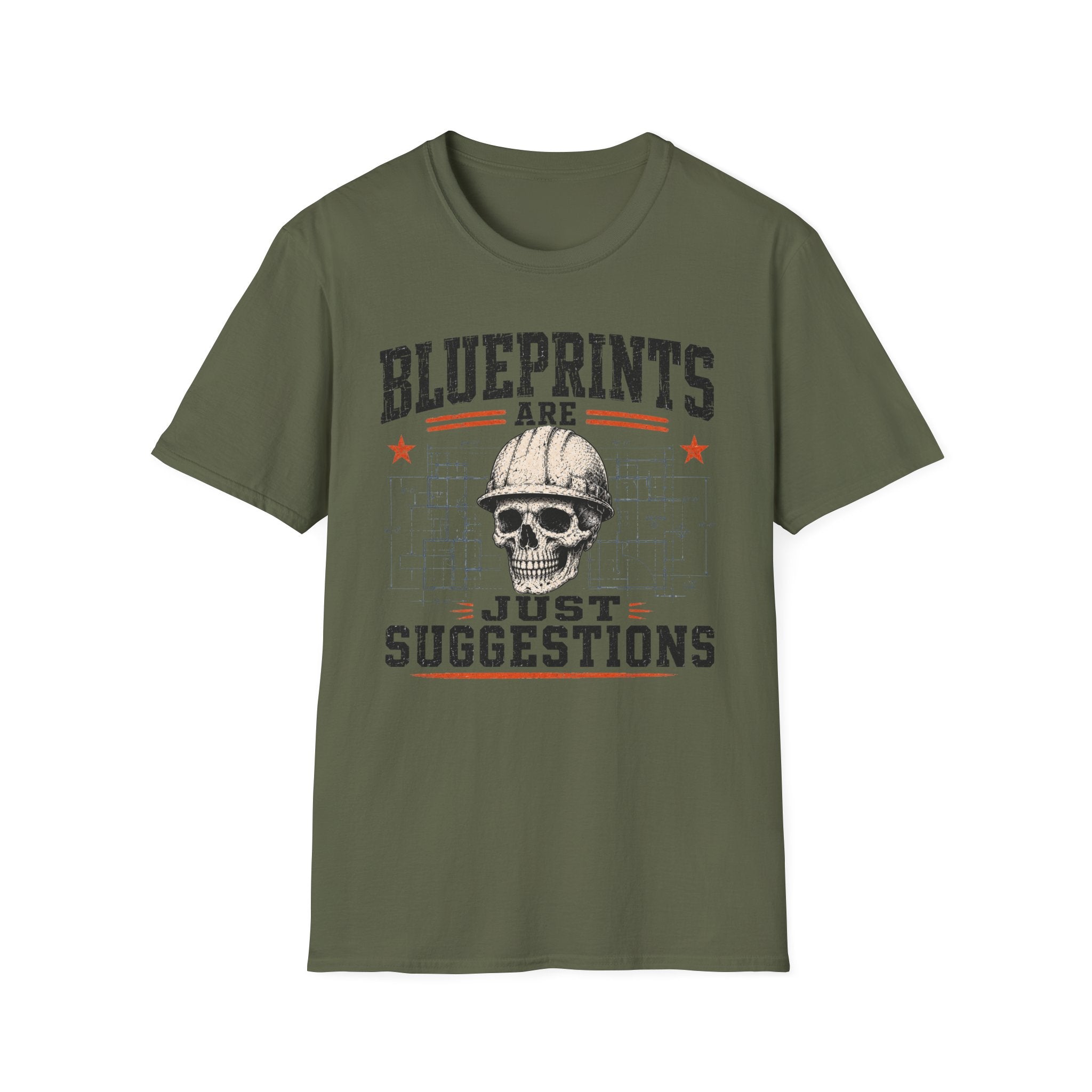 Blue Prints T-Shirt