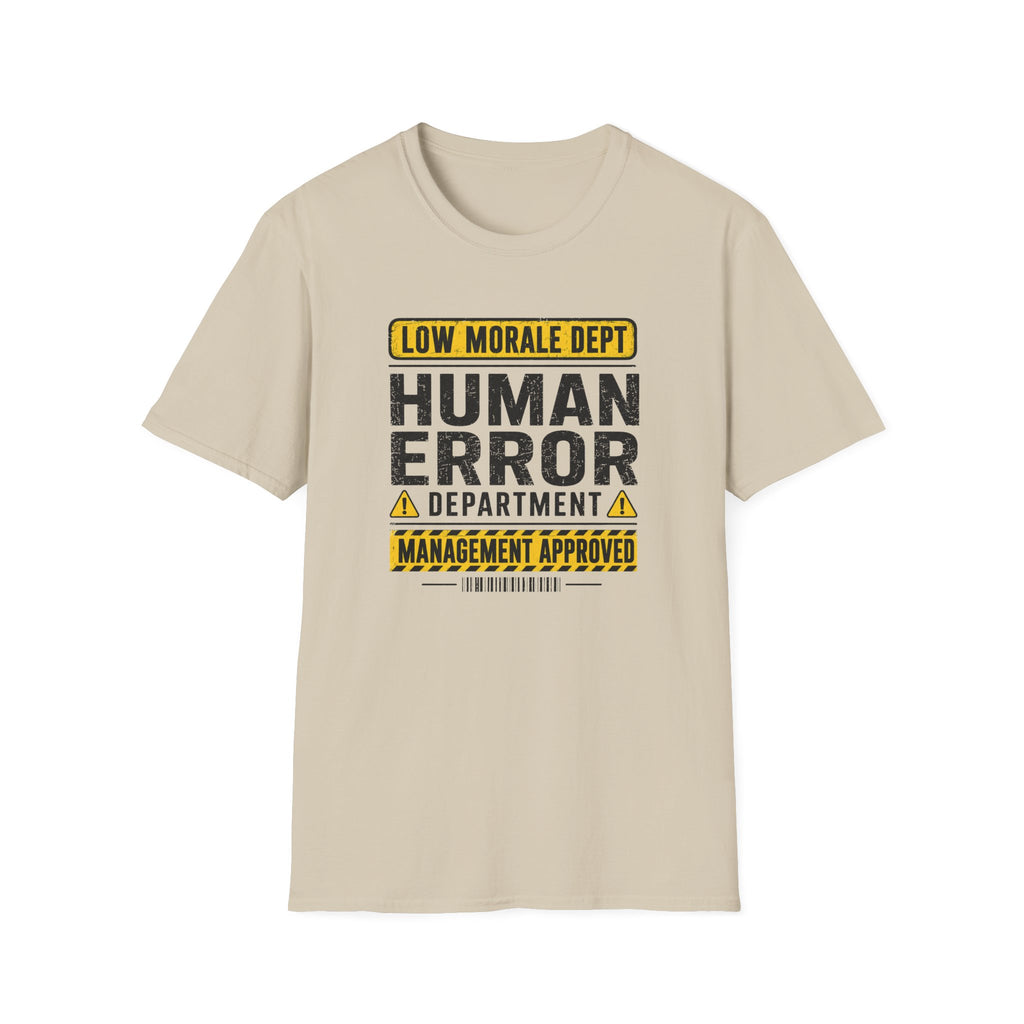 Human Error Department T-Shirt