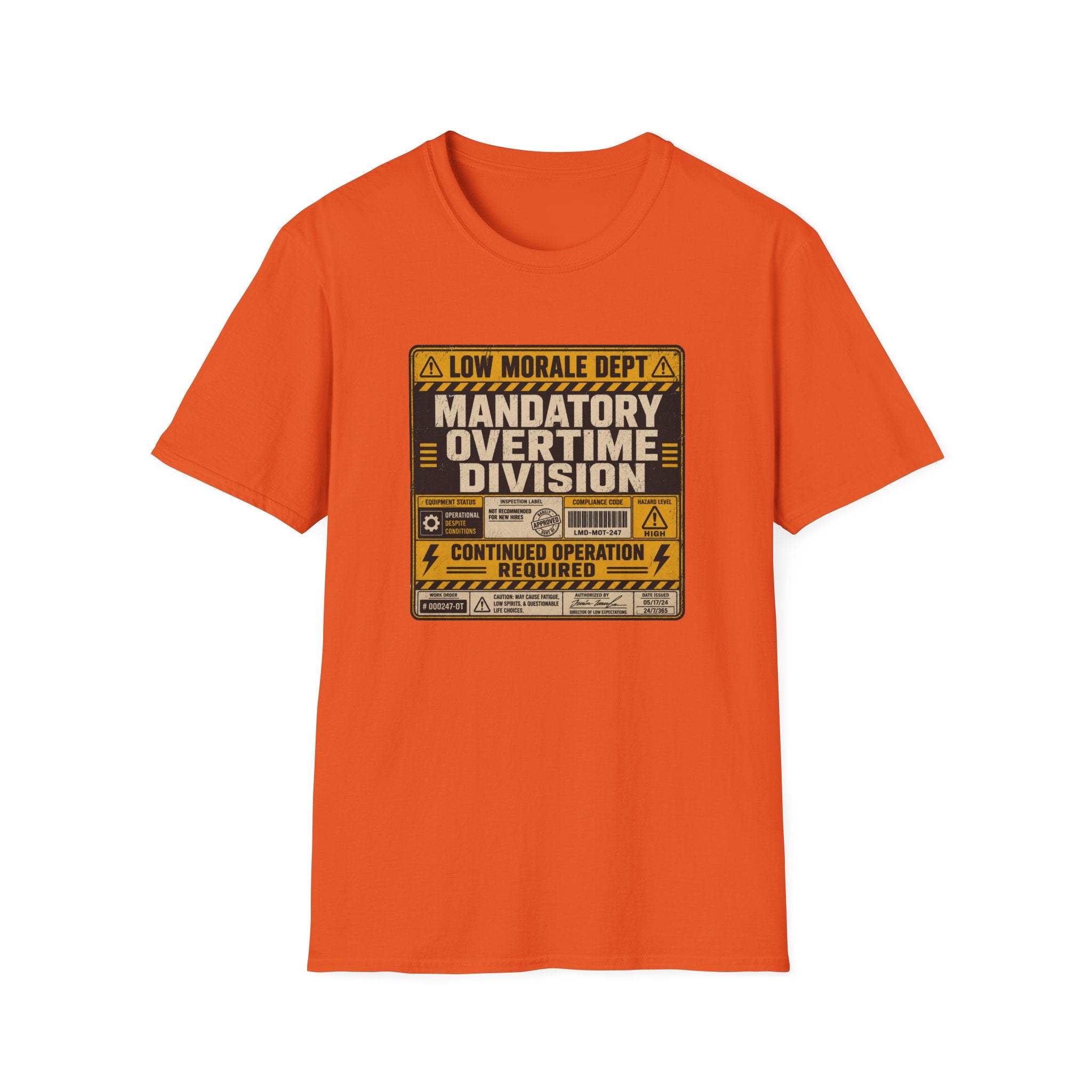 Inspection Label T-Shirt