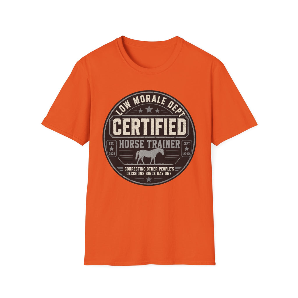 Horse Correcting Day T-Shirt
