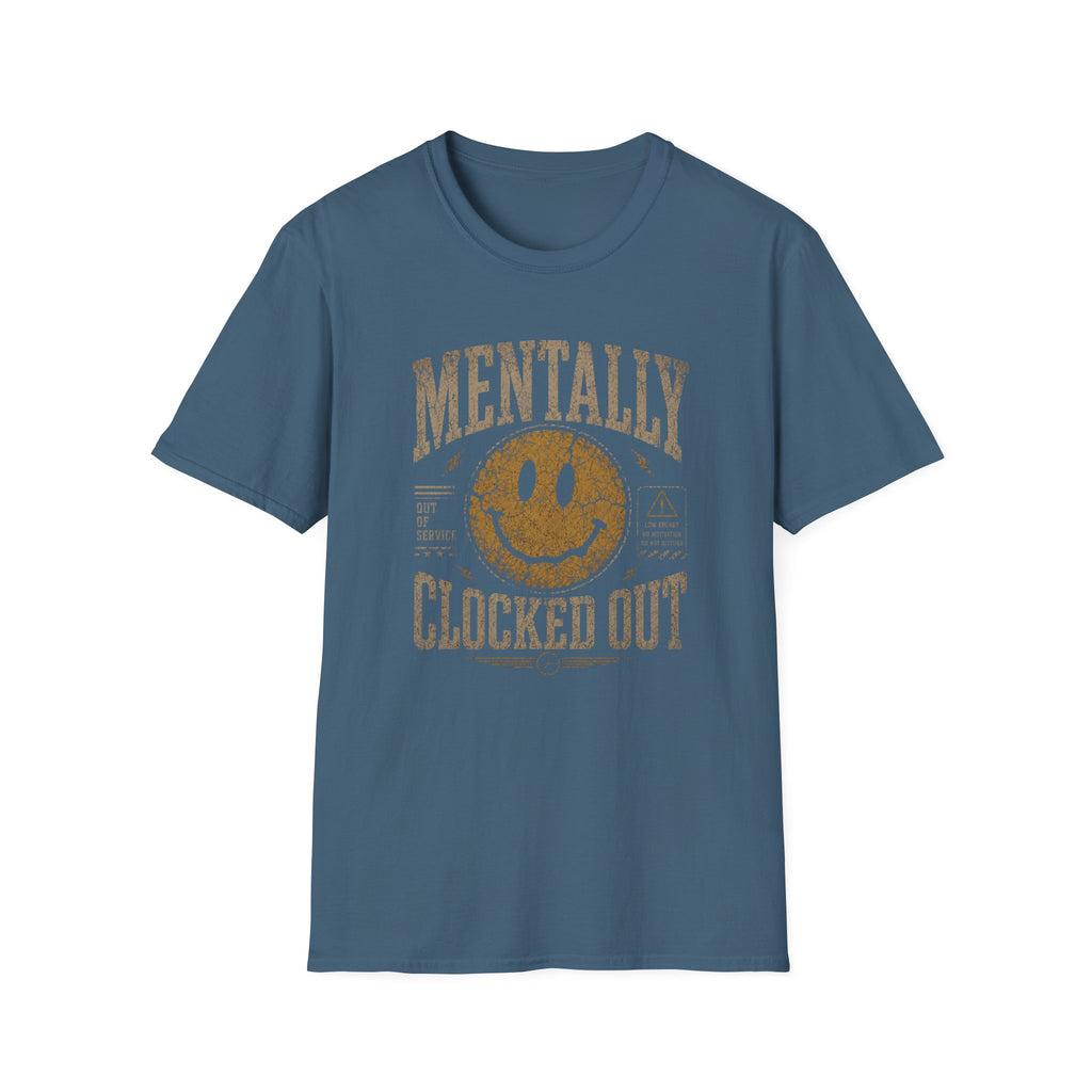 Happy Face Clocked Out T-Shirt