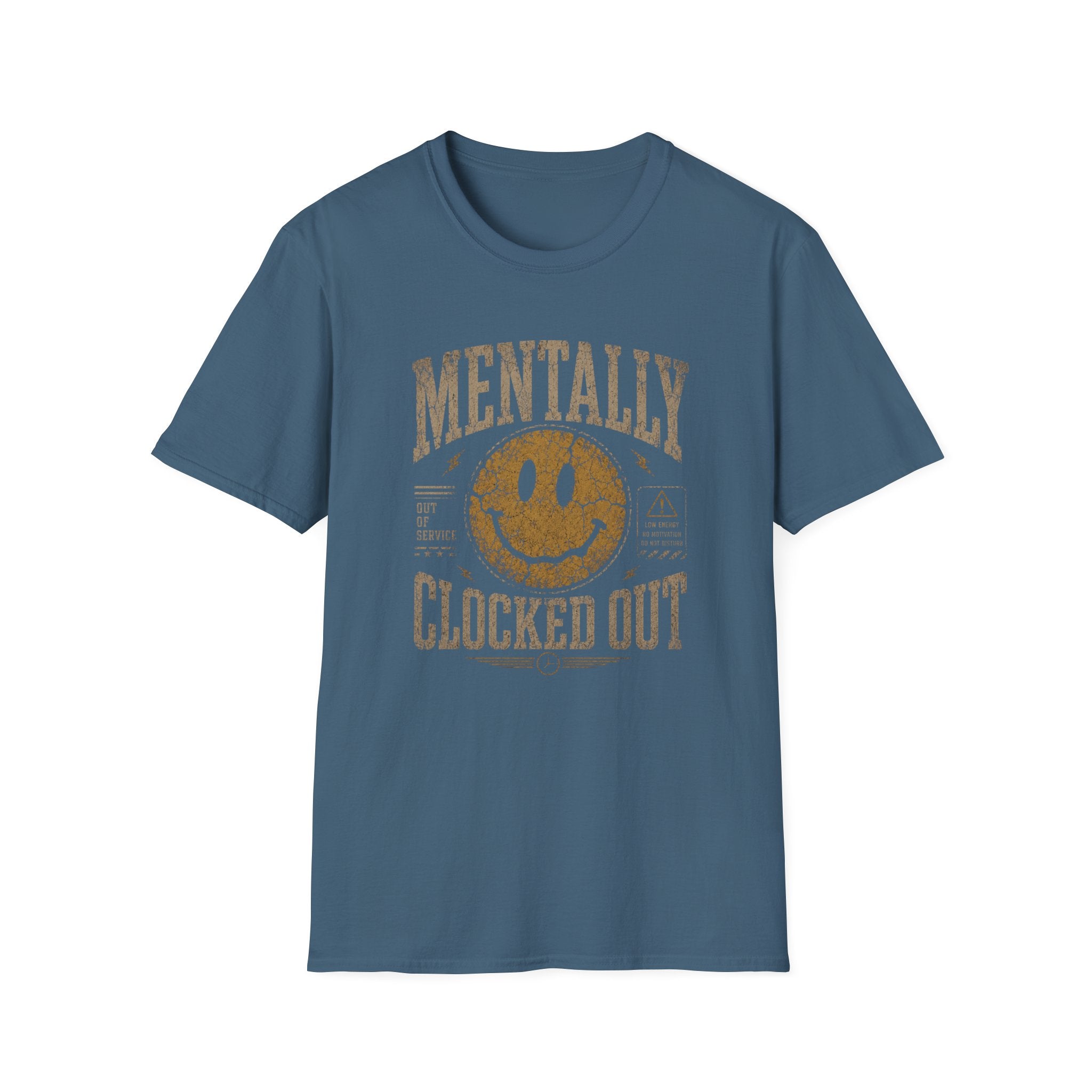 Happy Face Clocked Out T-Shirt