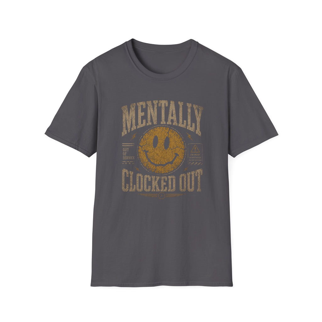 Happy Face Clocked Out T-Shirt