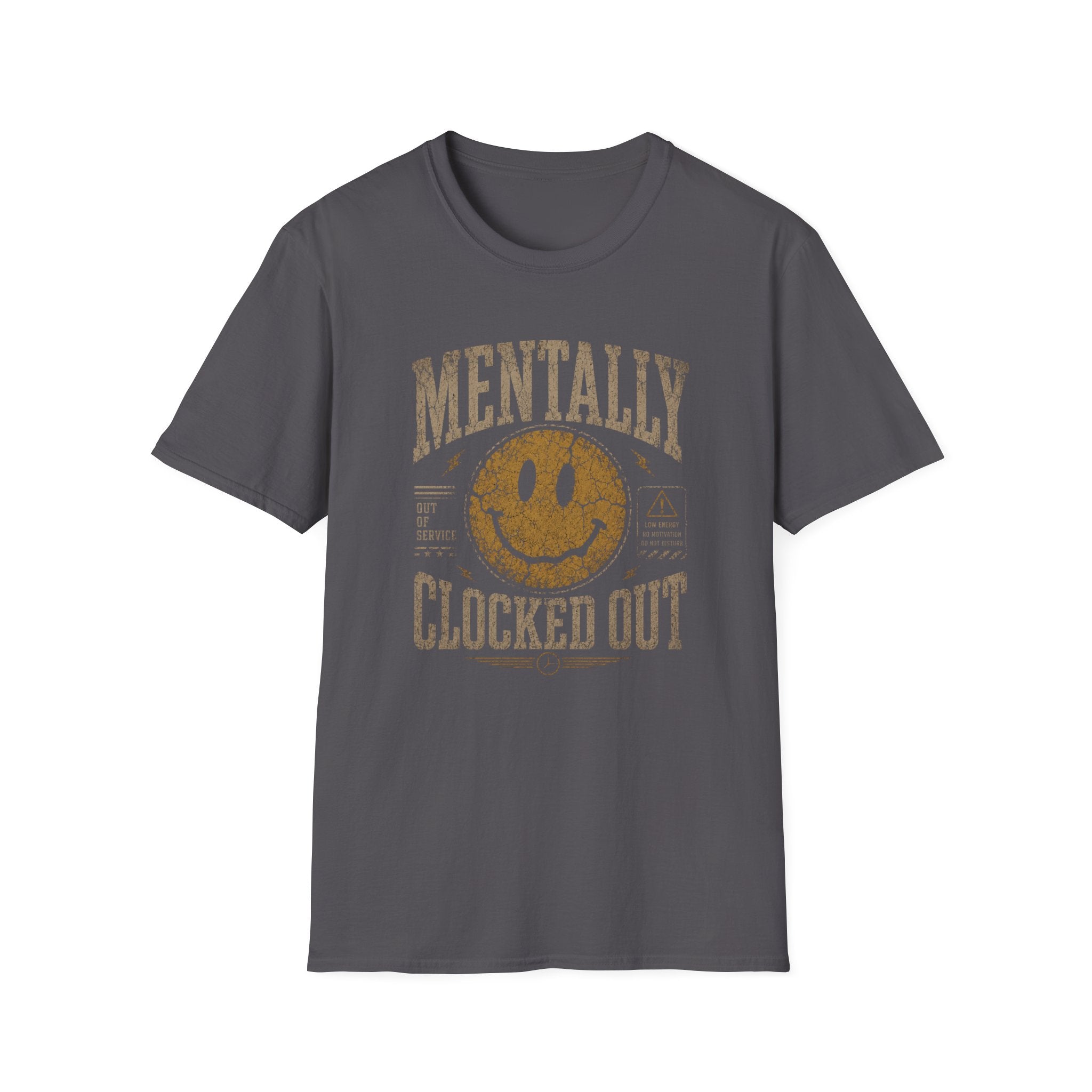 Happy Face Clocked Out T-Shirt