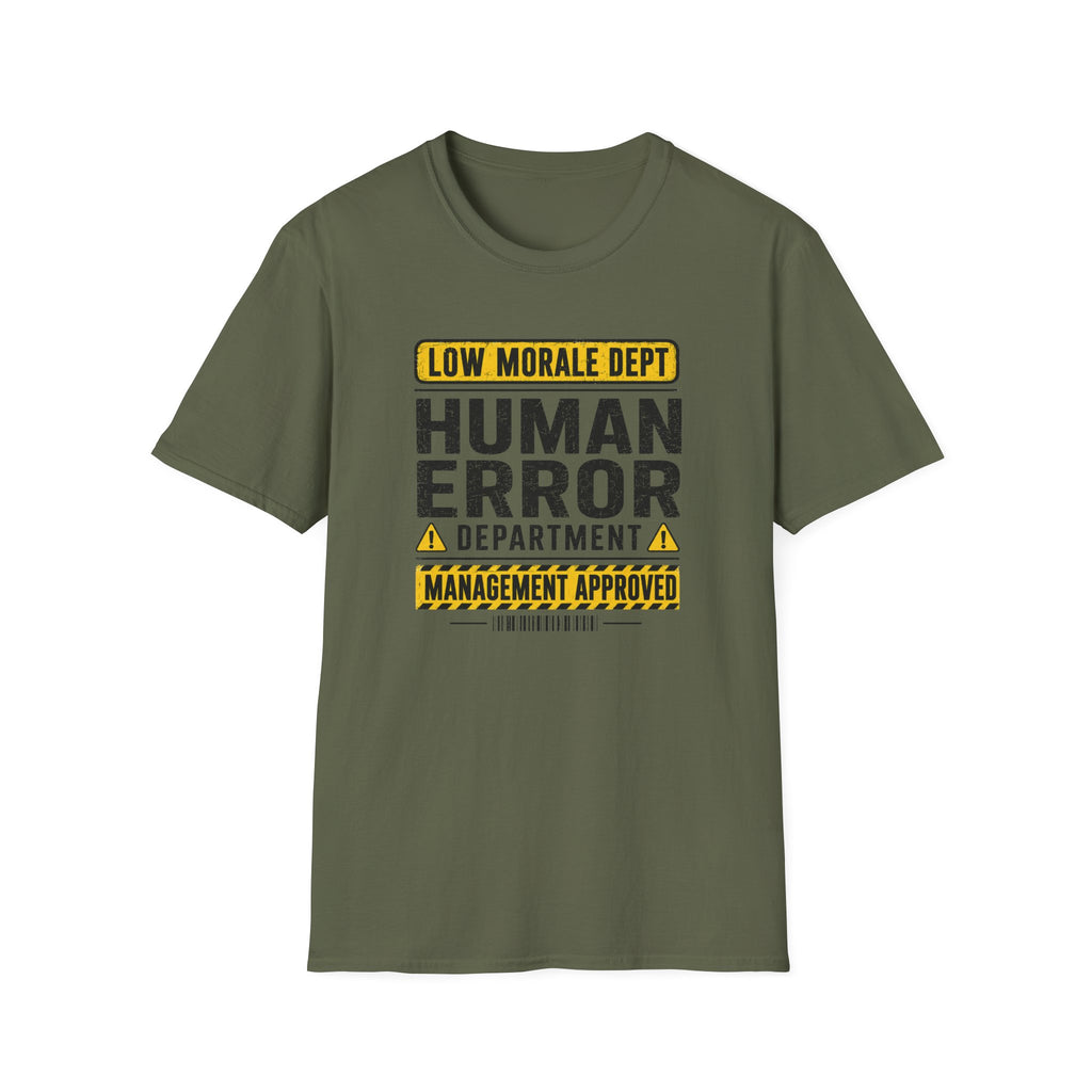 Human Error Department T-Shirt
