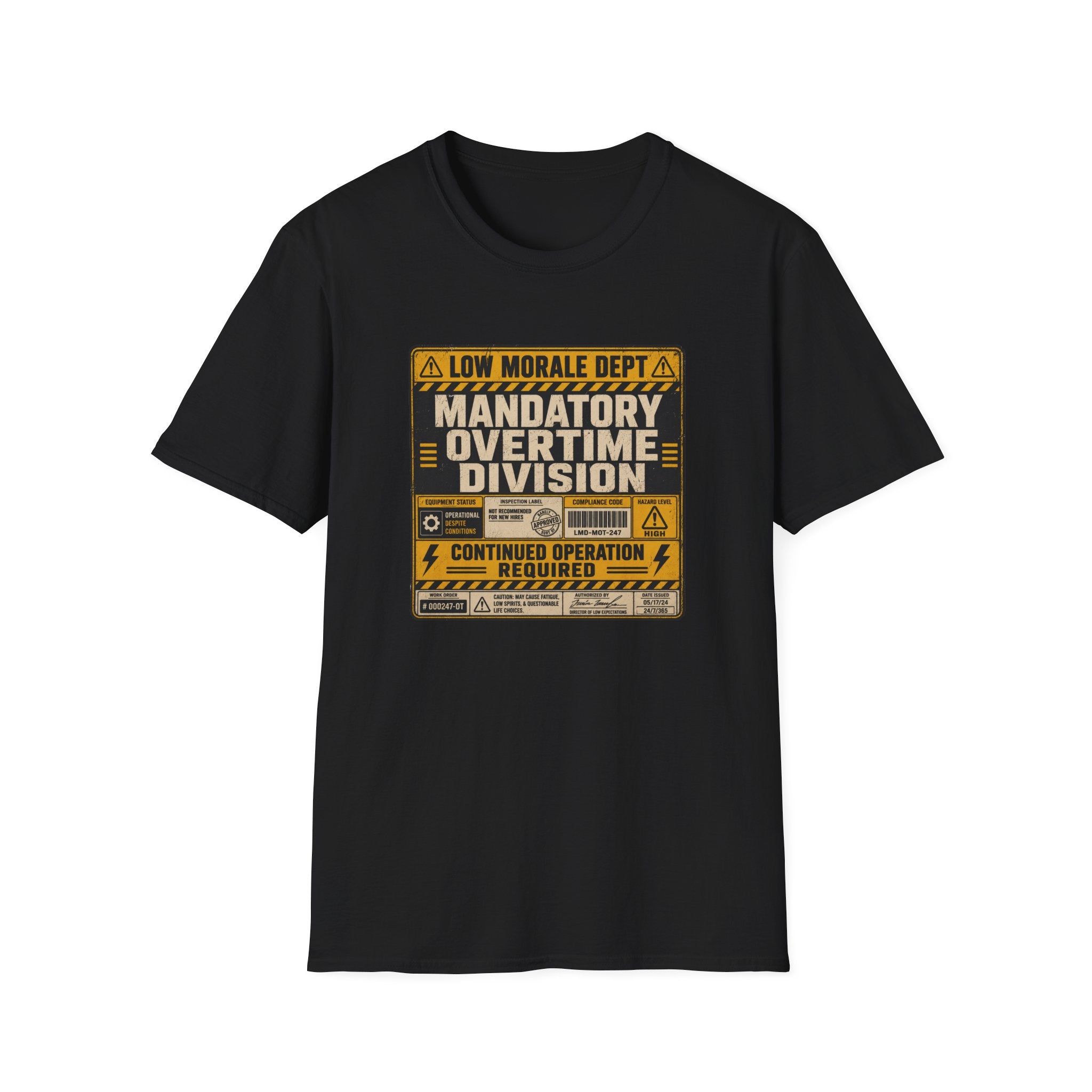 Inspection Label T-Shirt