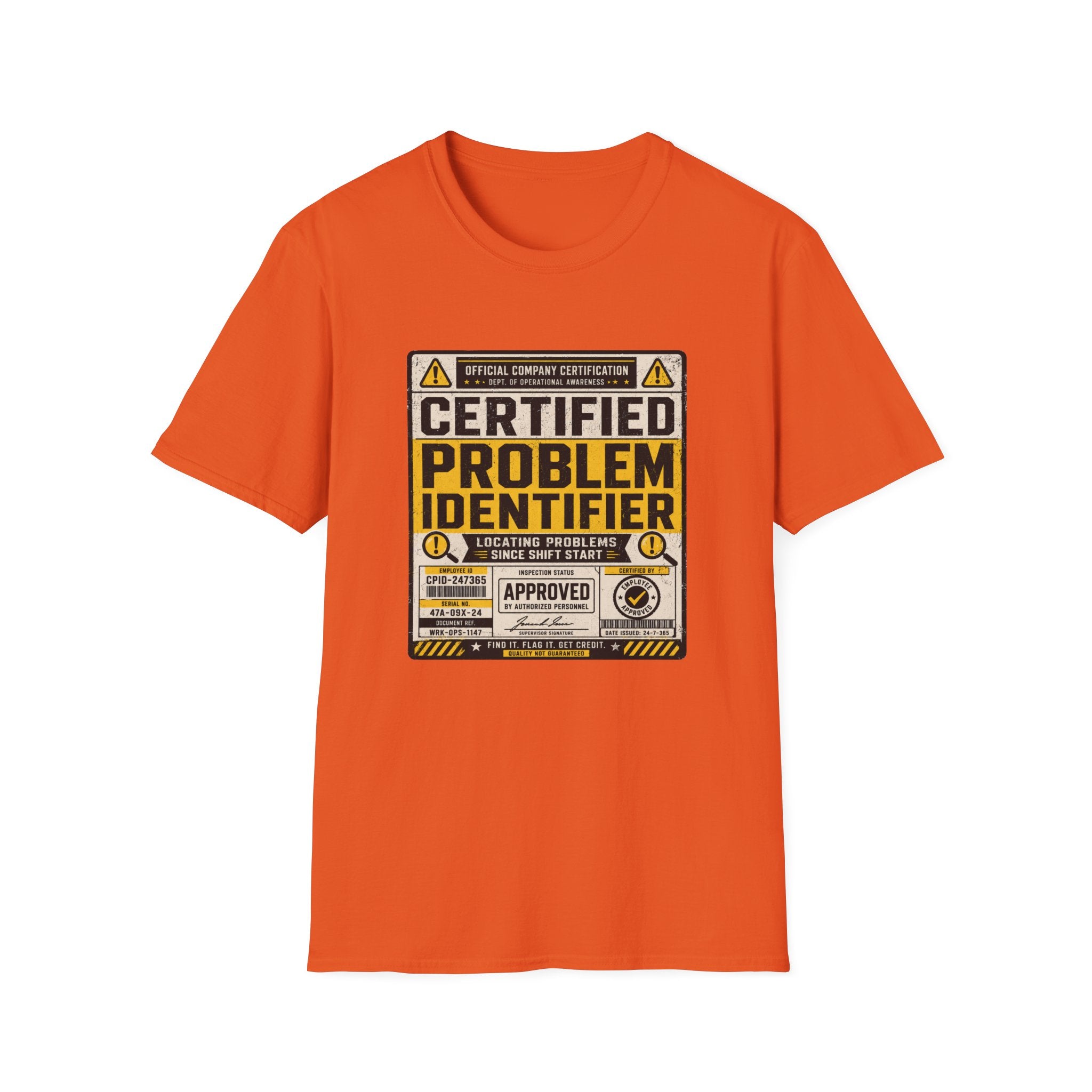 Certified Problem Identifier T-Shirt