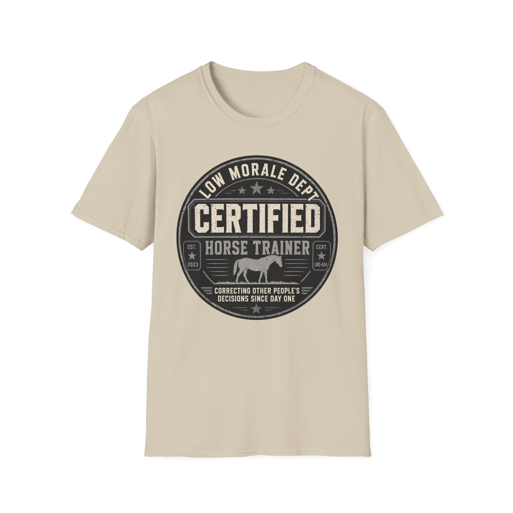 Horse Correcting Day T-Shirt