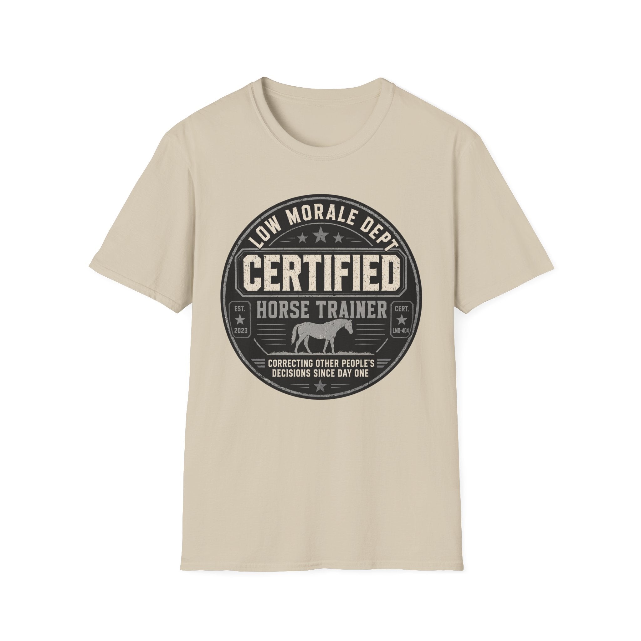 Horse Correcting Day T-Shirt
