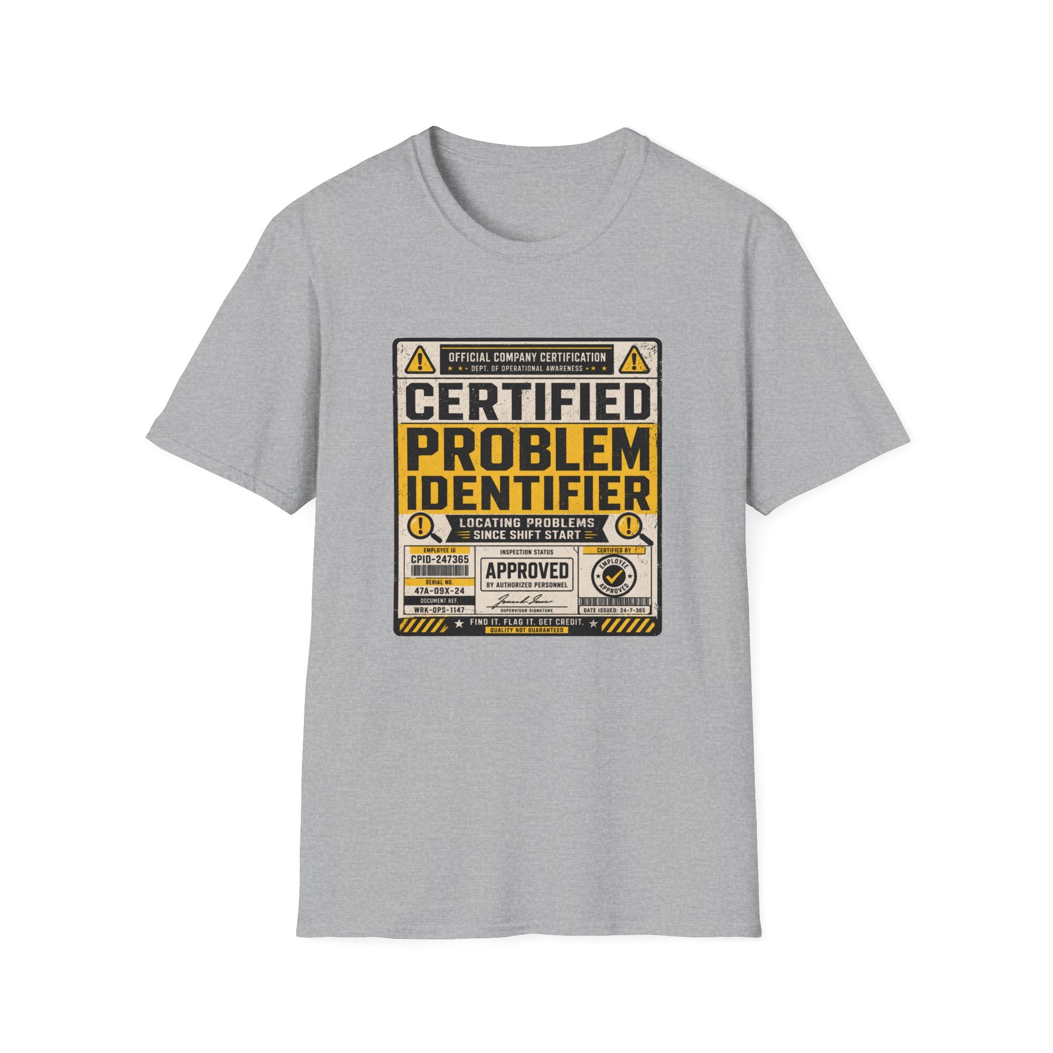 Certified Problem Identifier T-Shirt