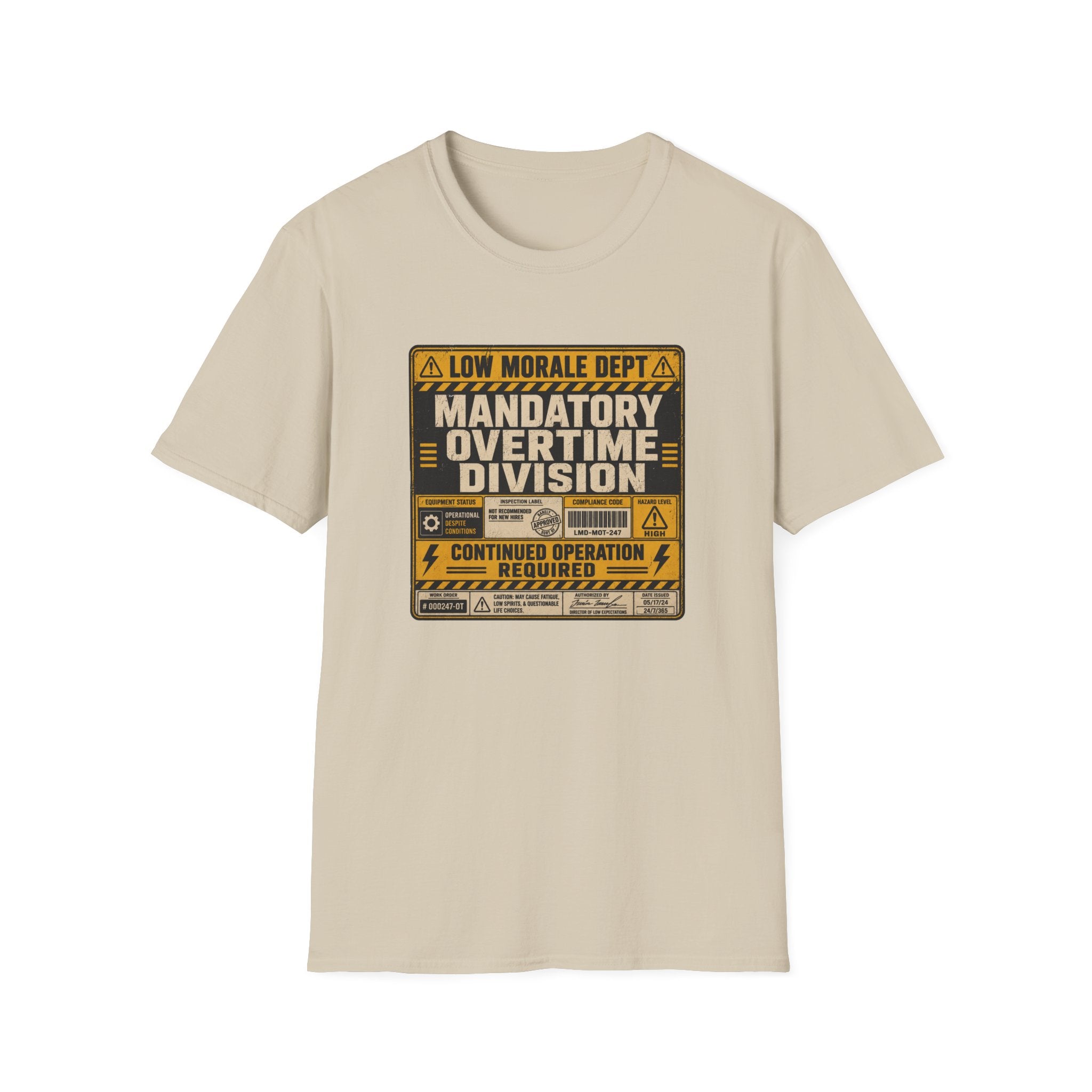 Inspection Label T-Shirt