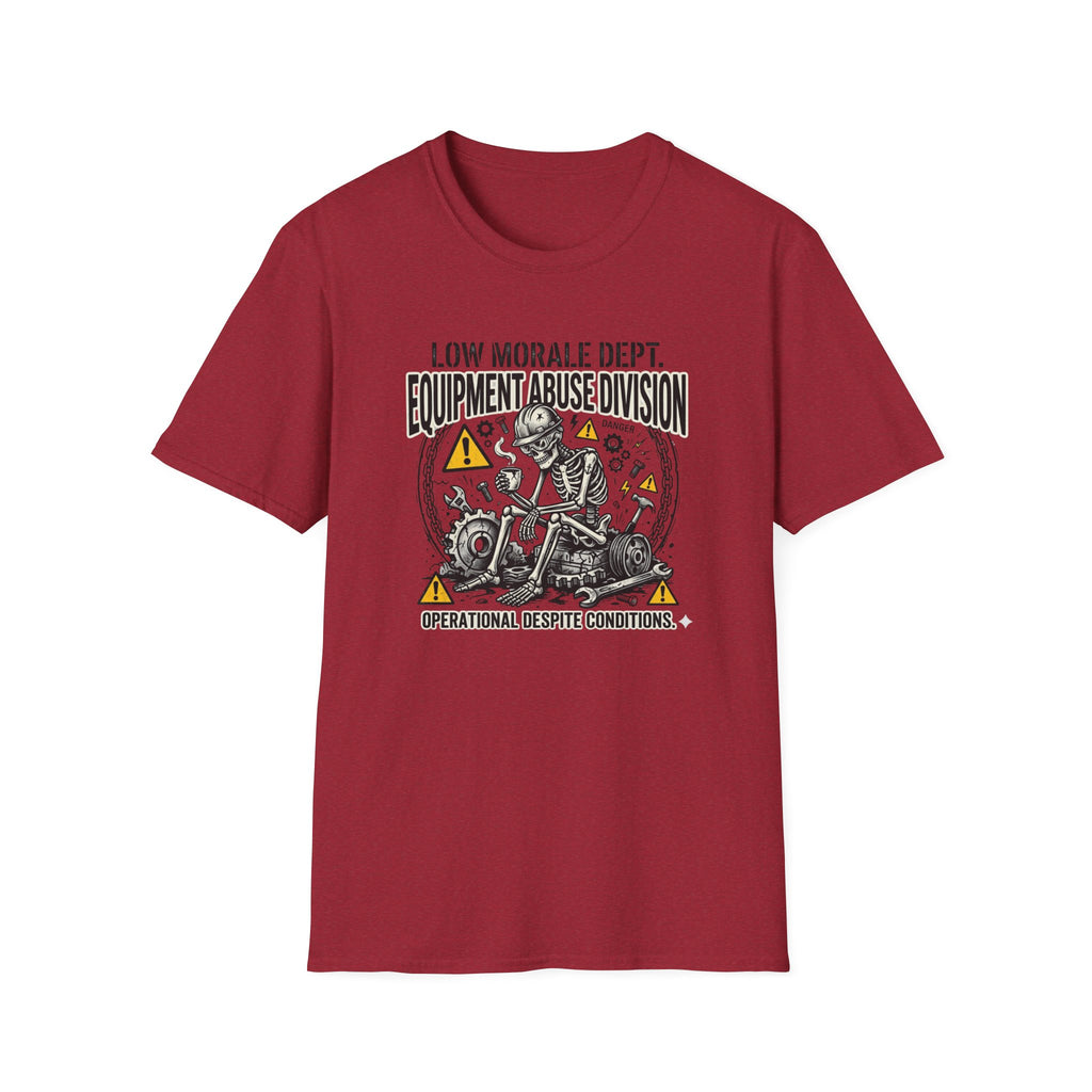 Equipment Abuse Danger T-Shirt