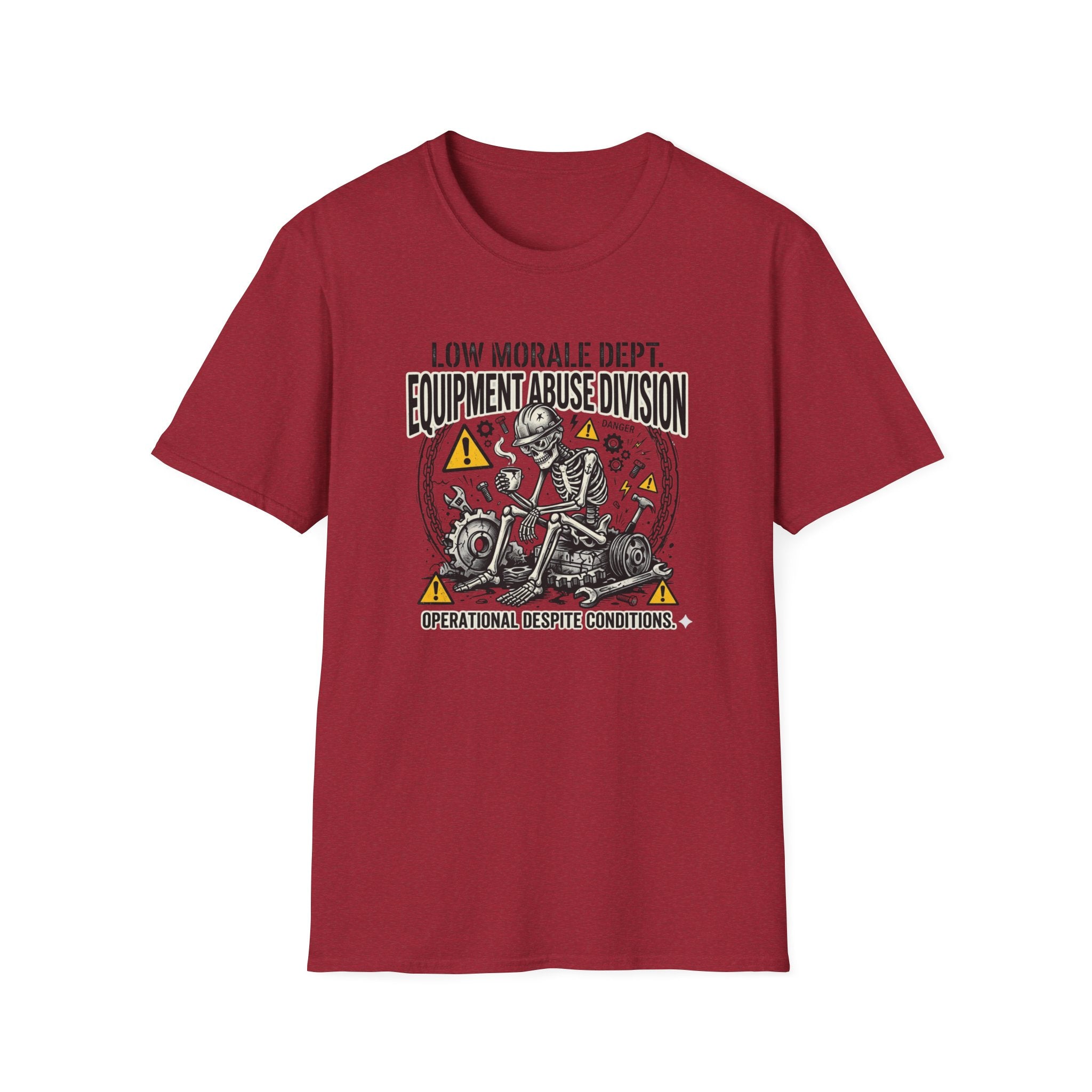 Equipment Abuse Danger T-Shirt