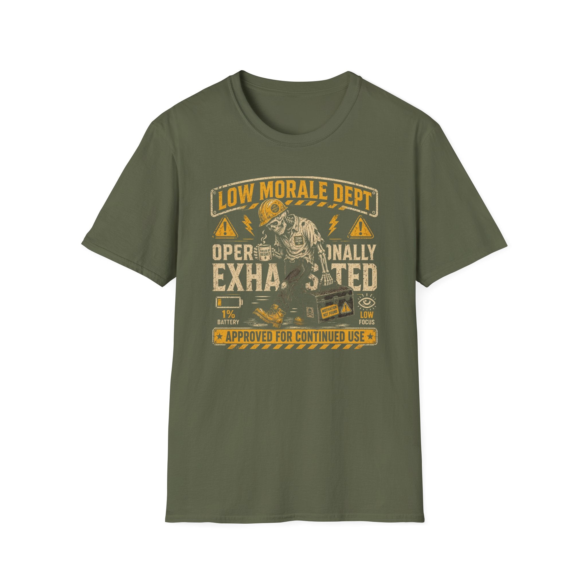 Exhausted Battery T-Shirt