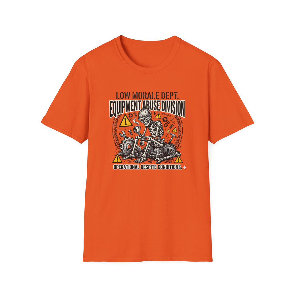 Equipment Abuse Danger T-Shirt