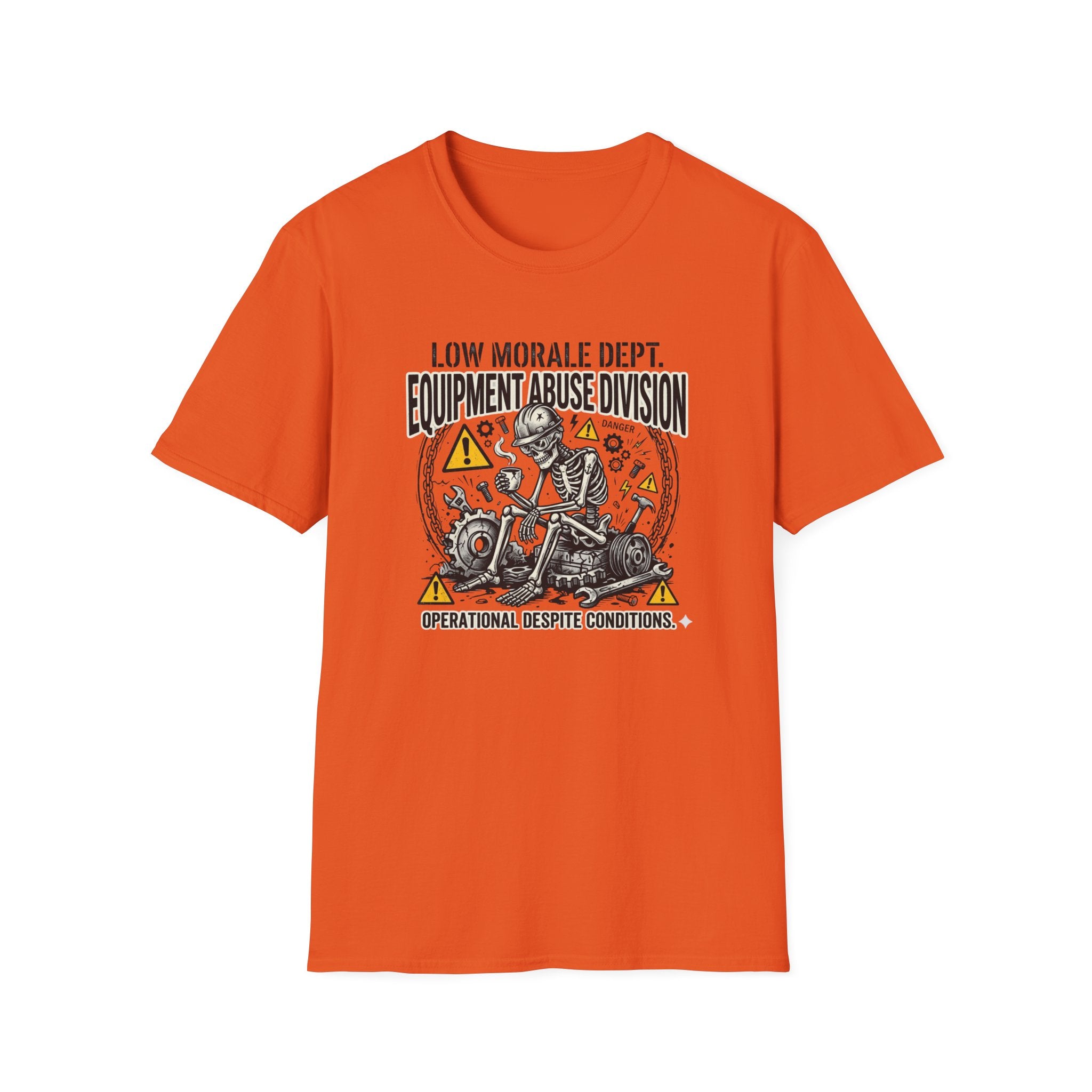 Equipment Abuse Danger T-Shirt