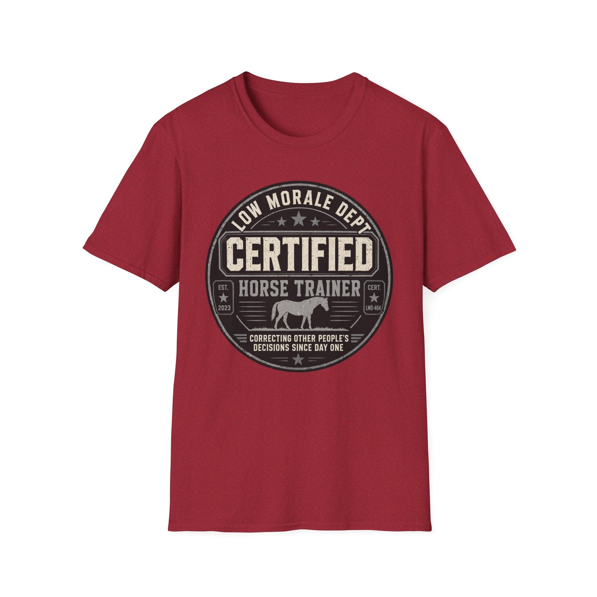 Horse Correcting Day T-Shirt