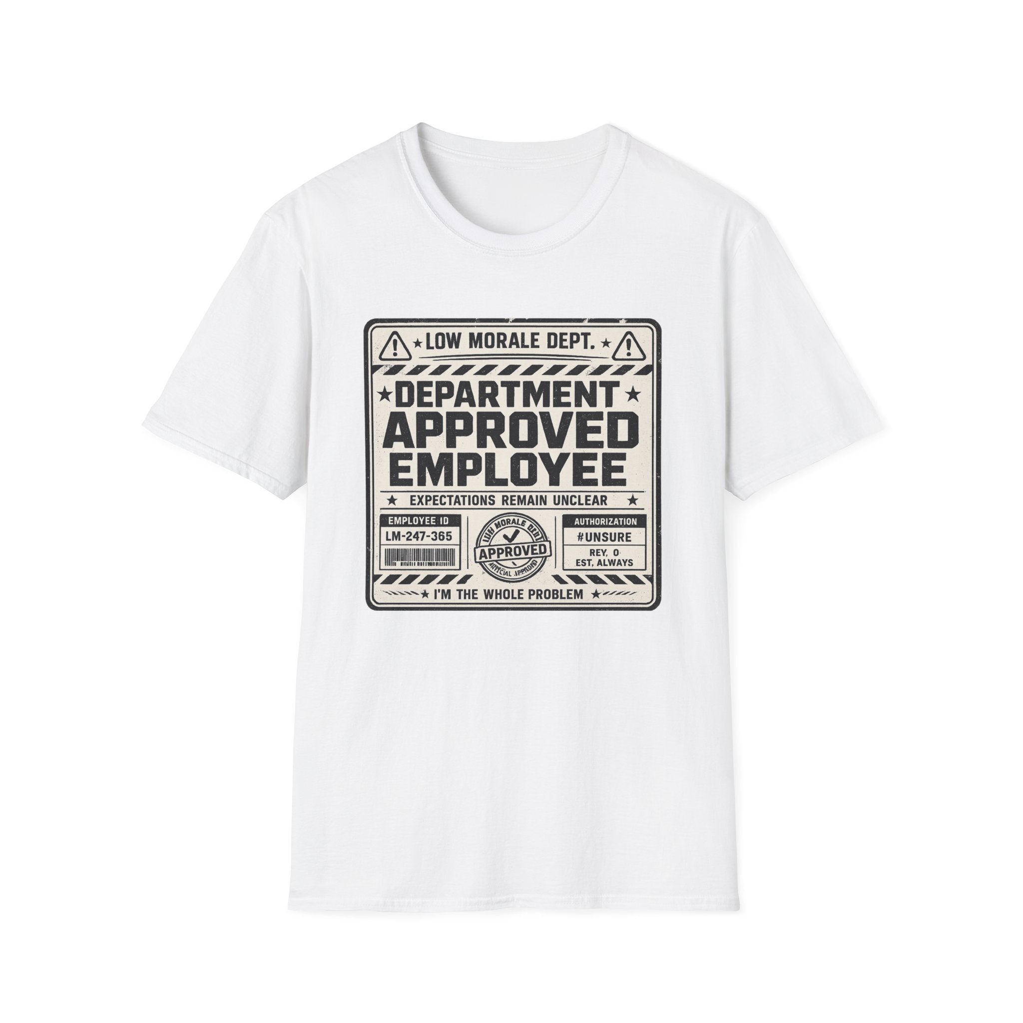 Department Approved Employee T-Shirt