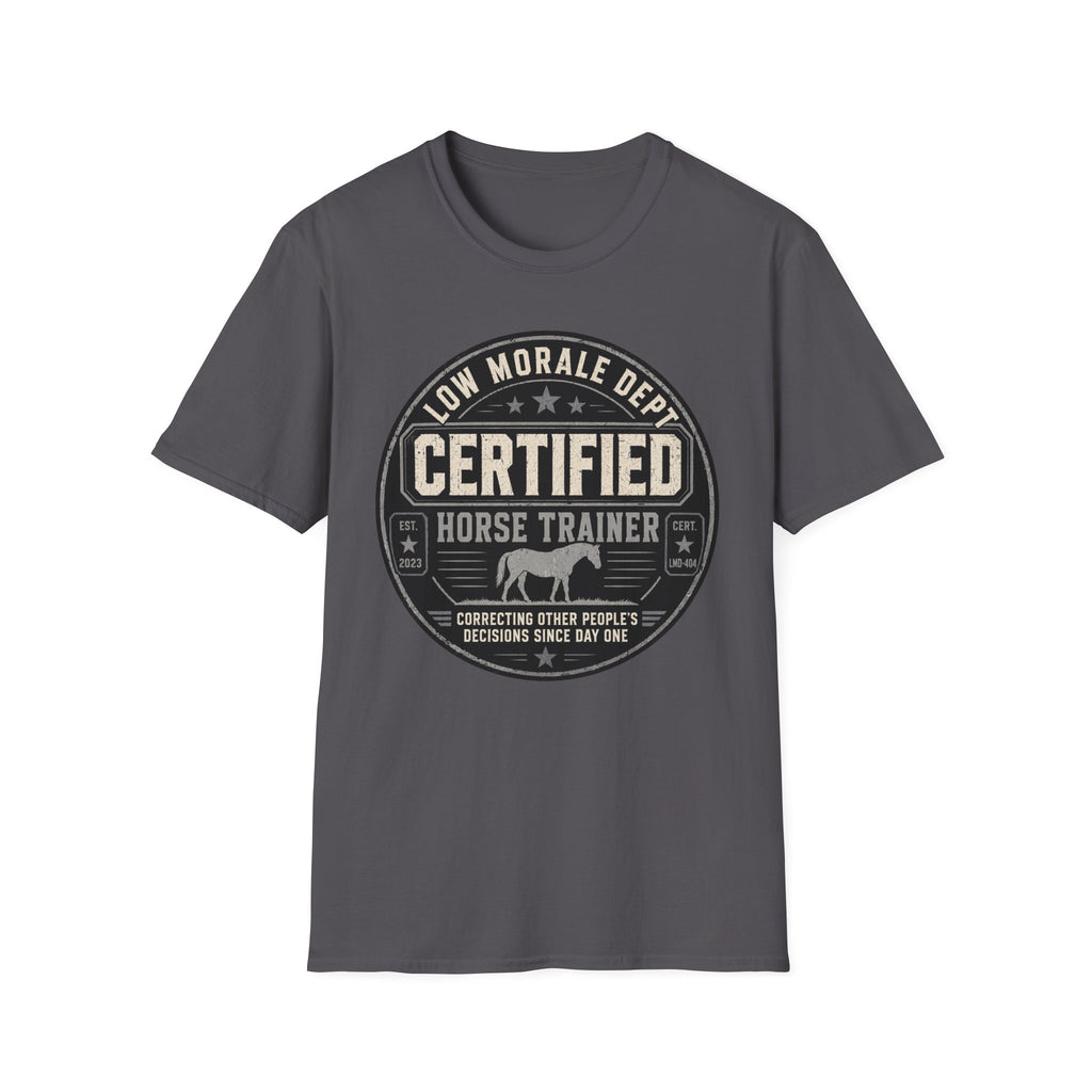 Horse Correcting Day T-Shirt
