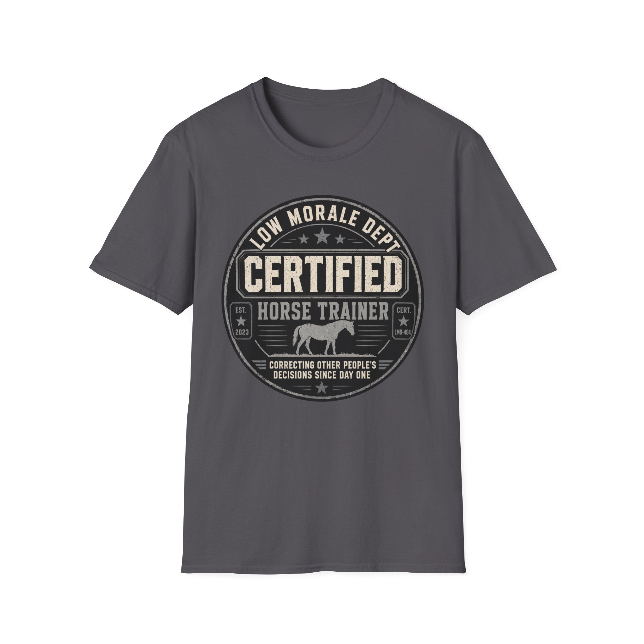 Horse Correcting Day T-Shirt