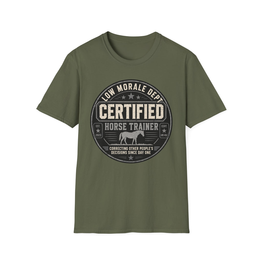 Horse Correcting Day T-Shirt