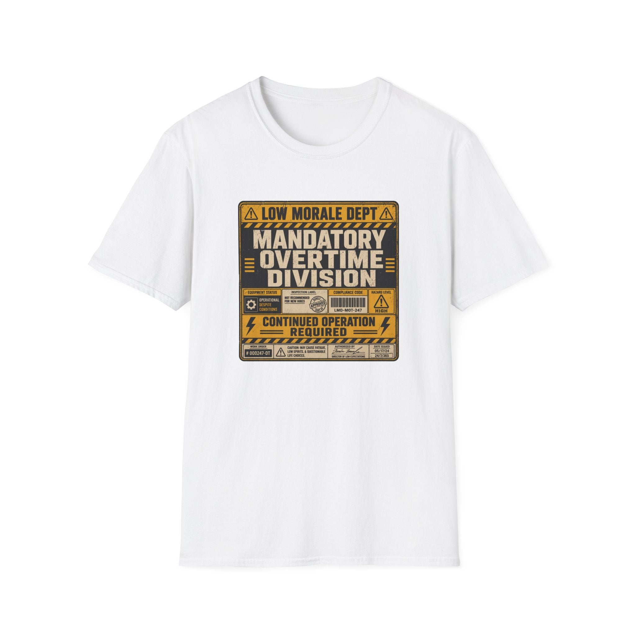 Inspection Label T-Shirt
