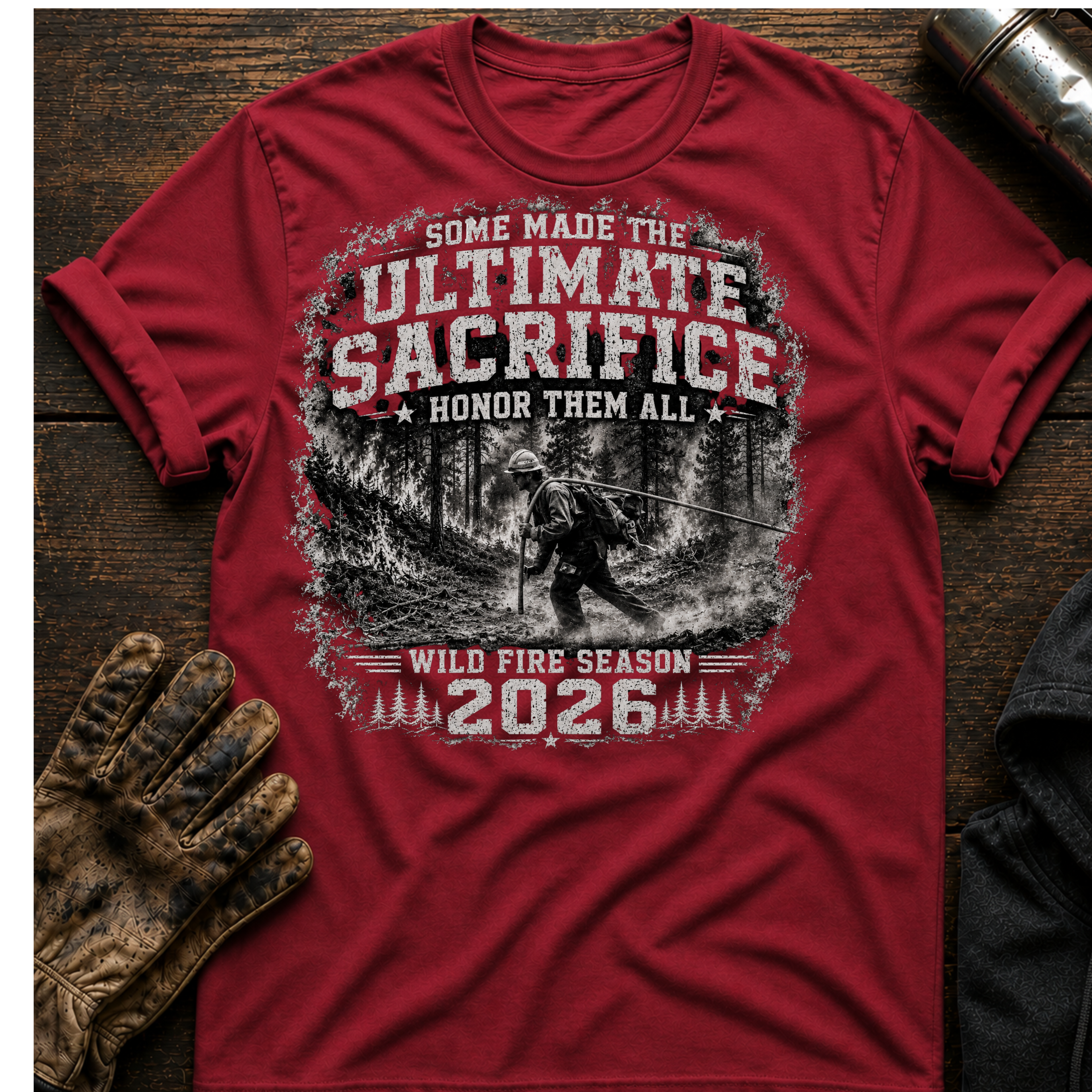 Pulling Hose T-Shirt
