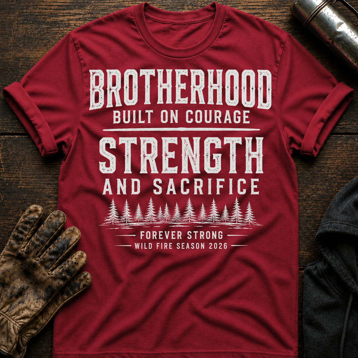 Built On Courage T-Shirt