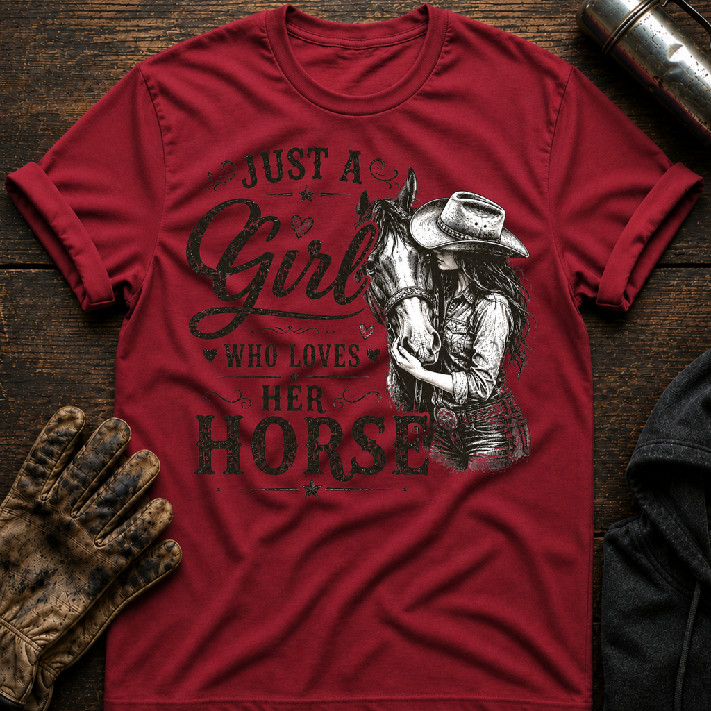 Loves Her Horse T-Shirt