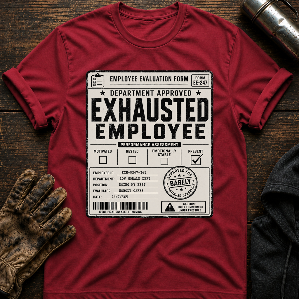 Exhausted Employee T-Shirt