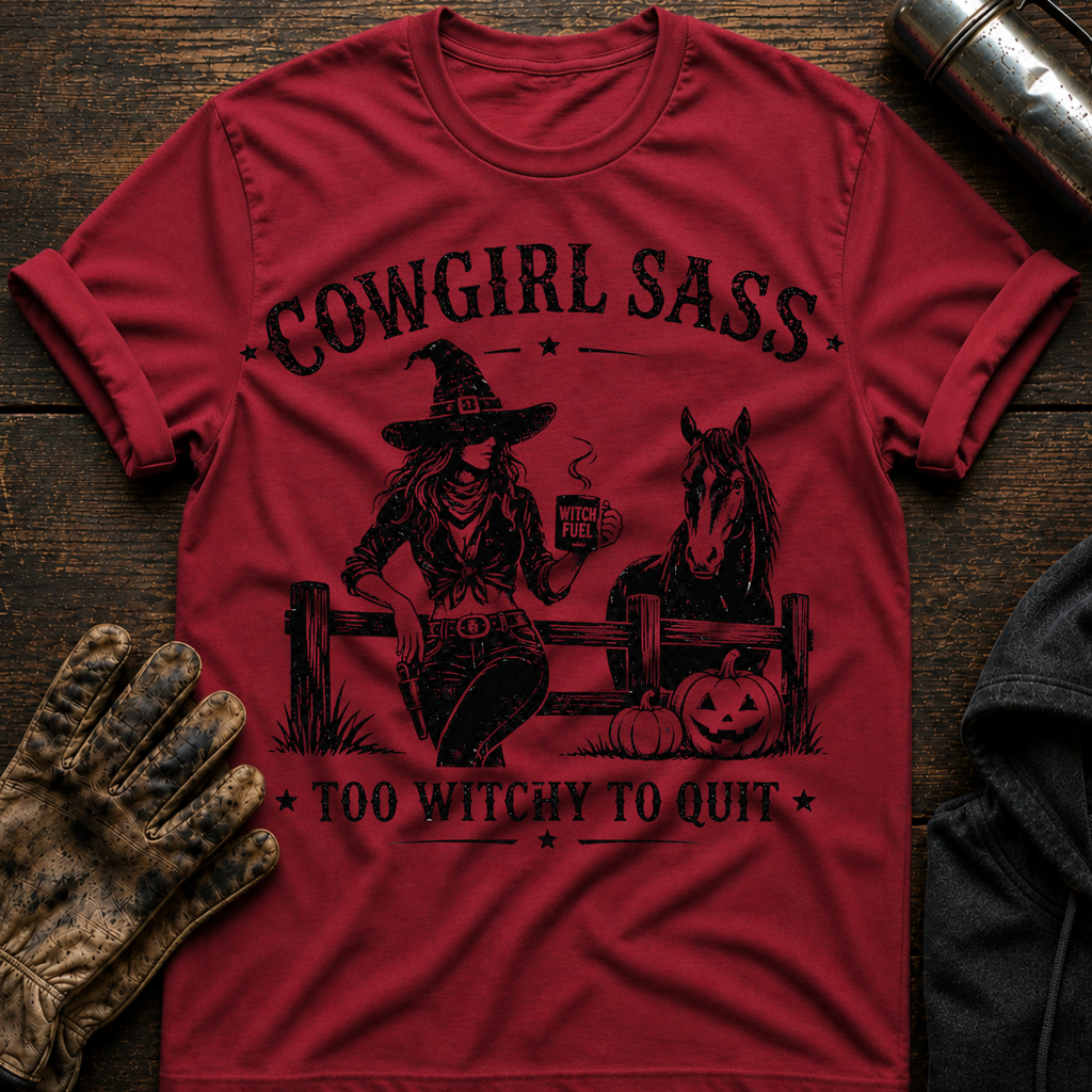 Cowgirl Sassy Witch T-Shirt