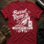 Barrel Racing Athletic T-Shirt