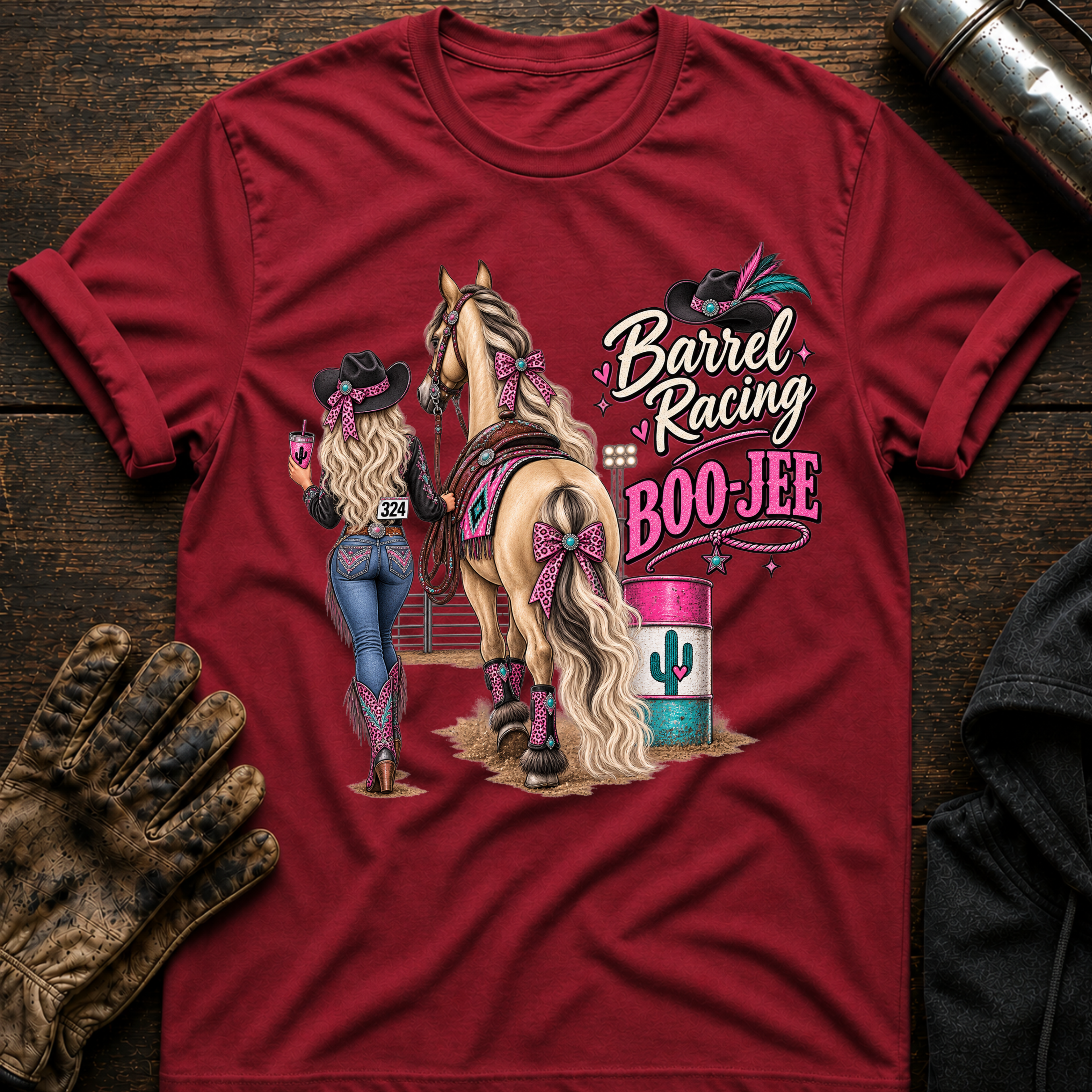 Barrel Racing Boojee T-Shirt