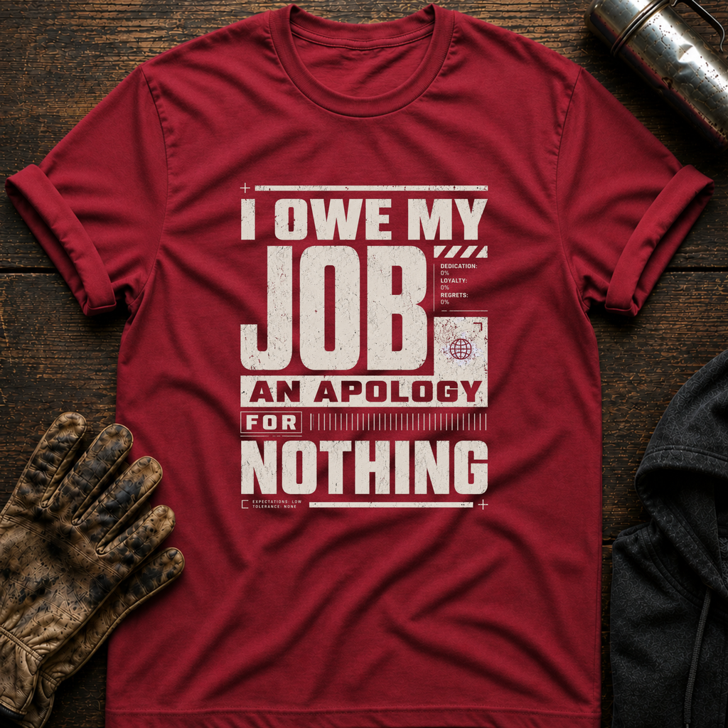 Job Apology T-Shirt