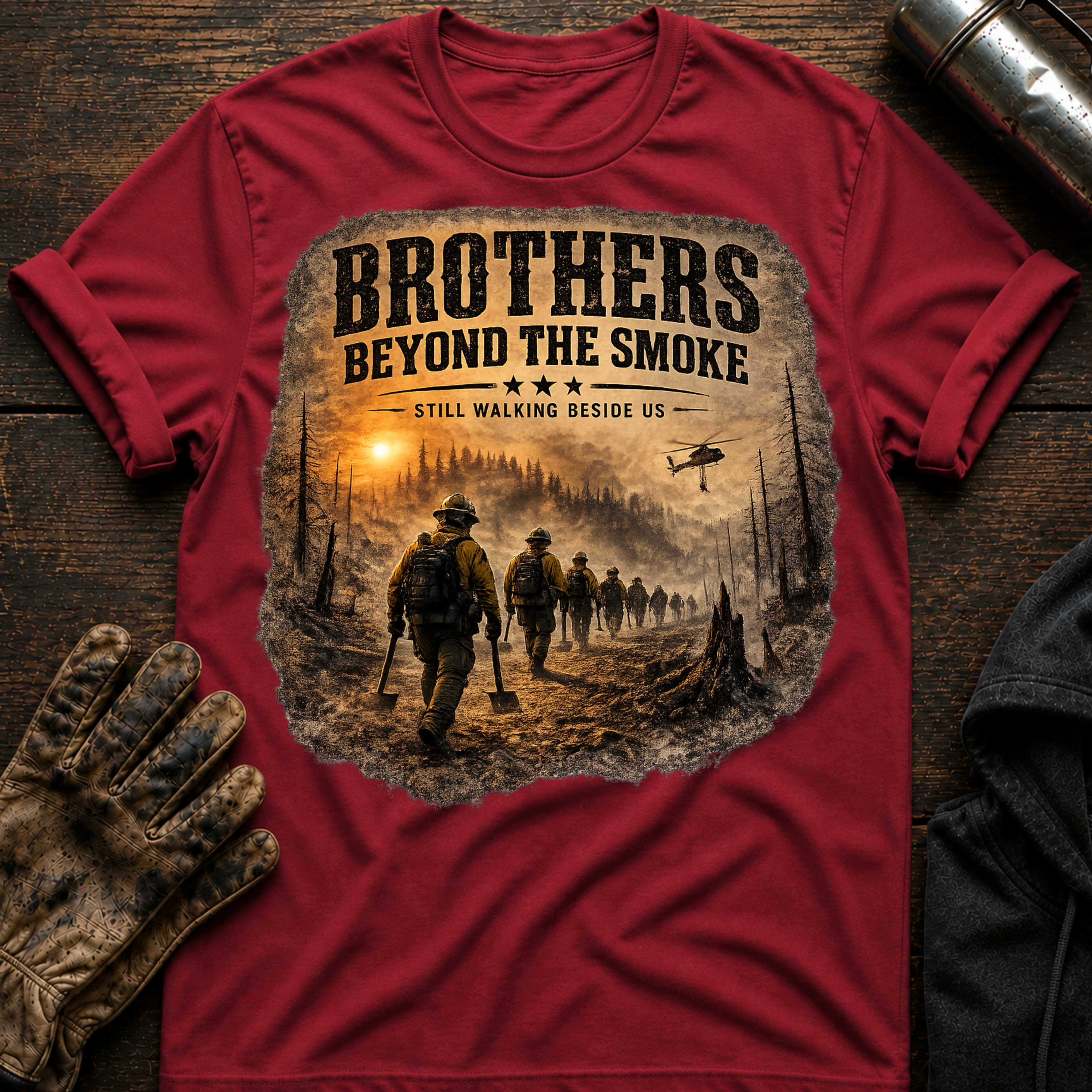 Brothers Walking T-Shirt