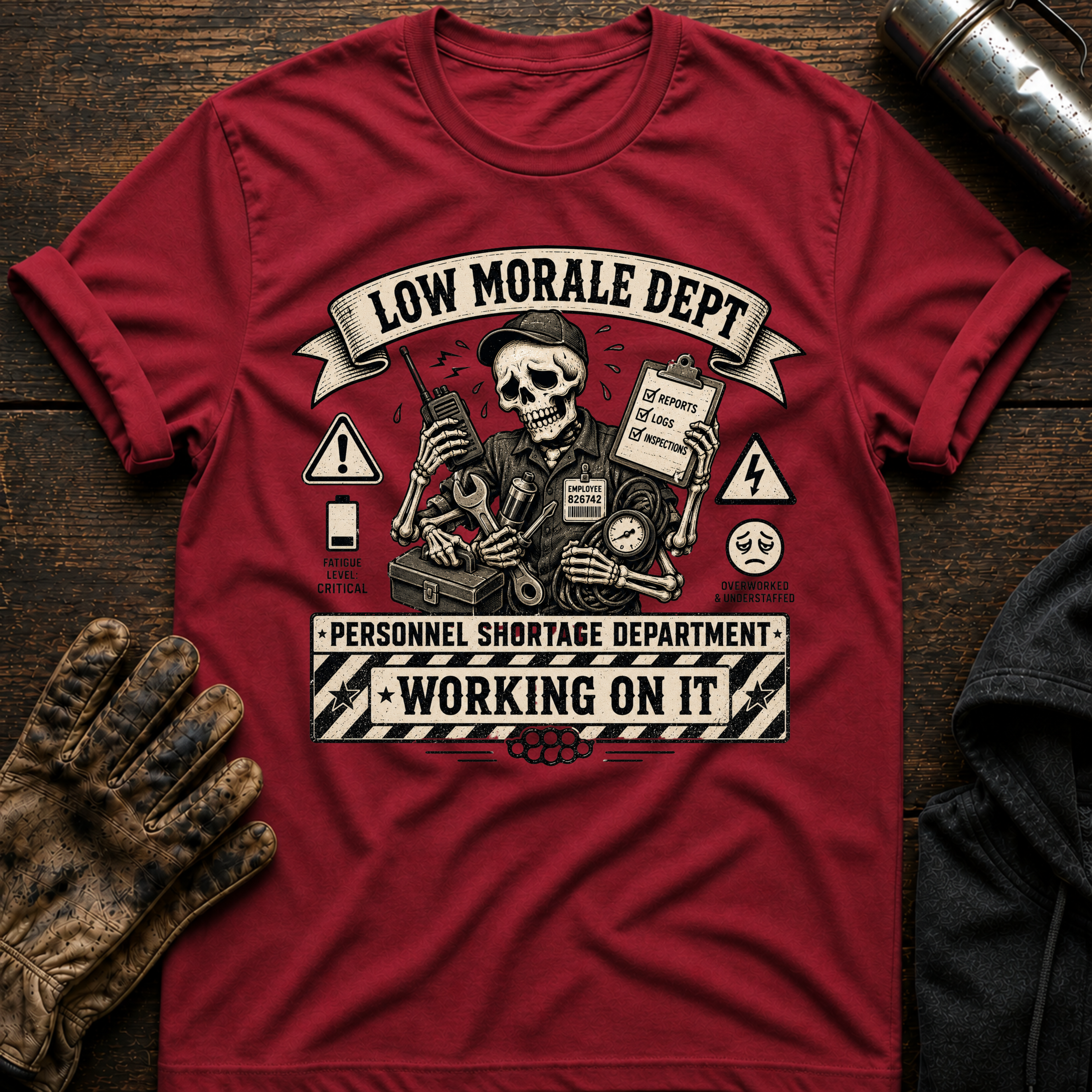 Reports Log T-Shirt