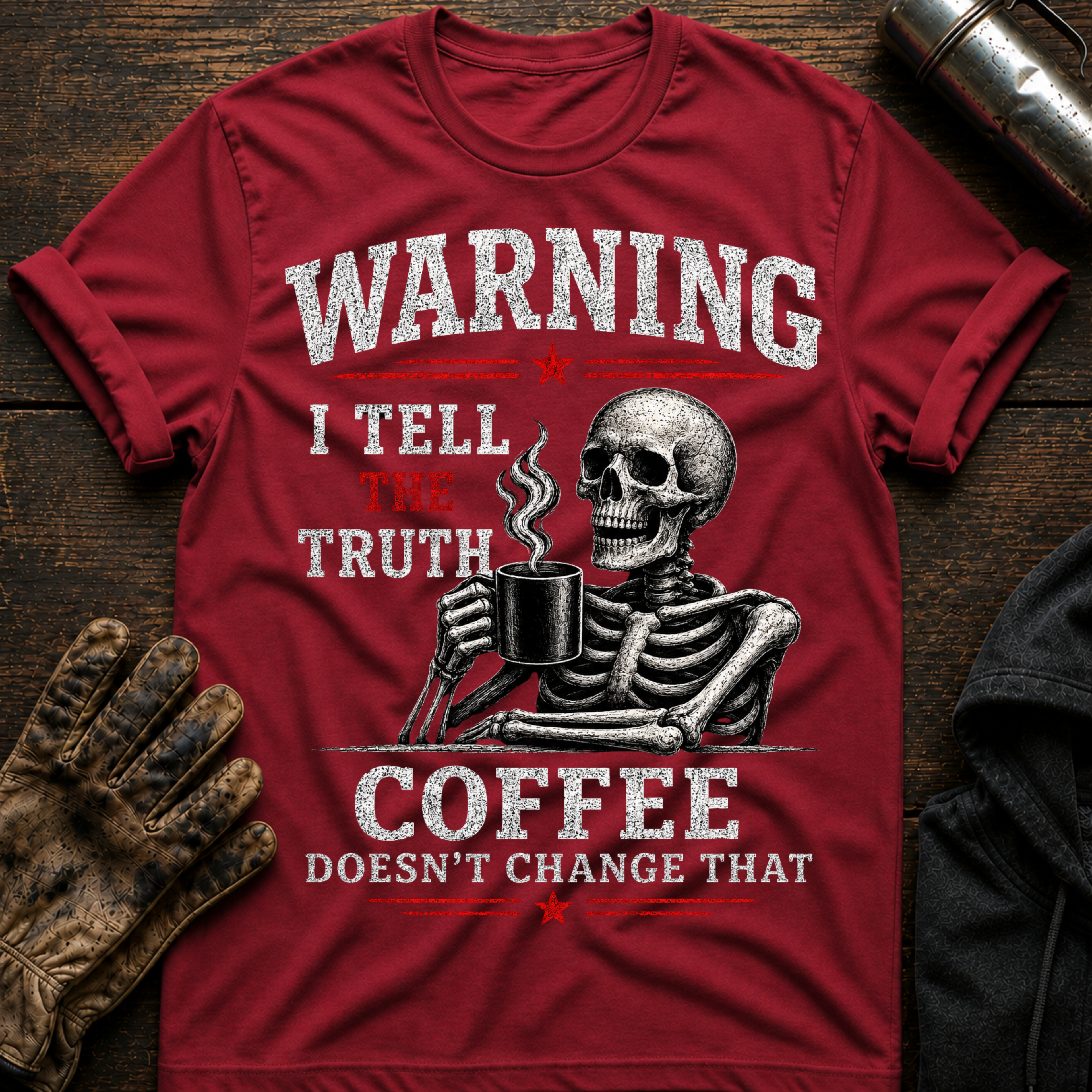 Warning Coffee T-Shirt