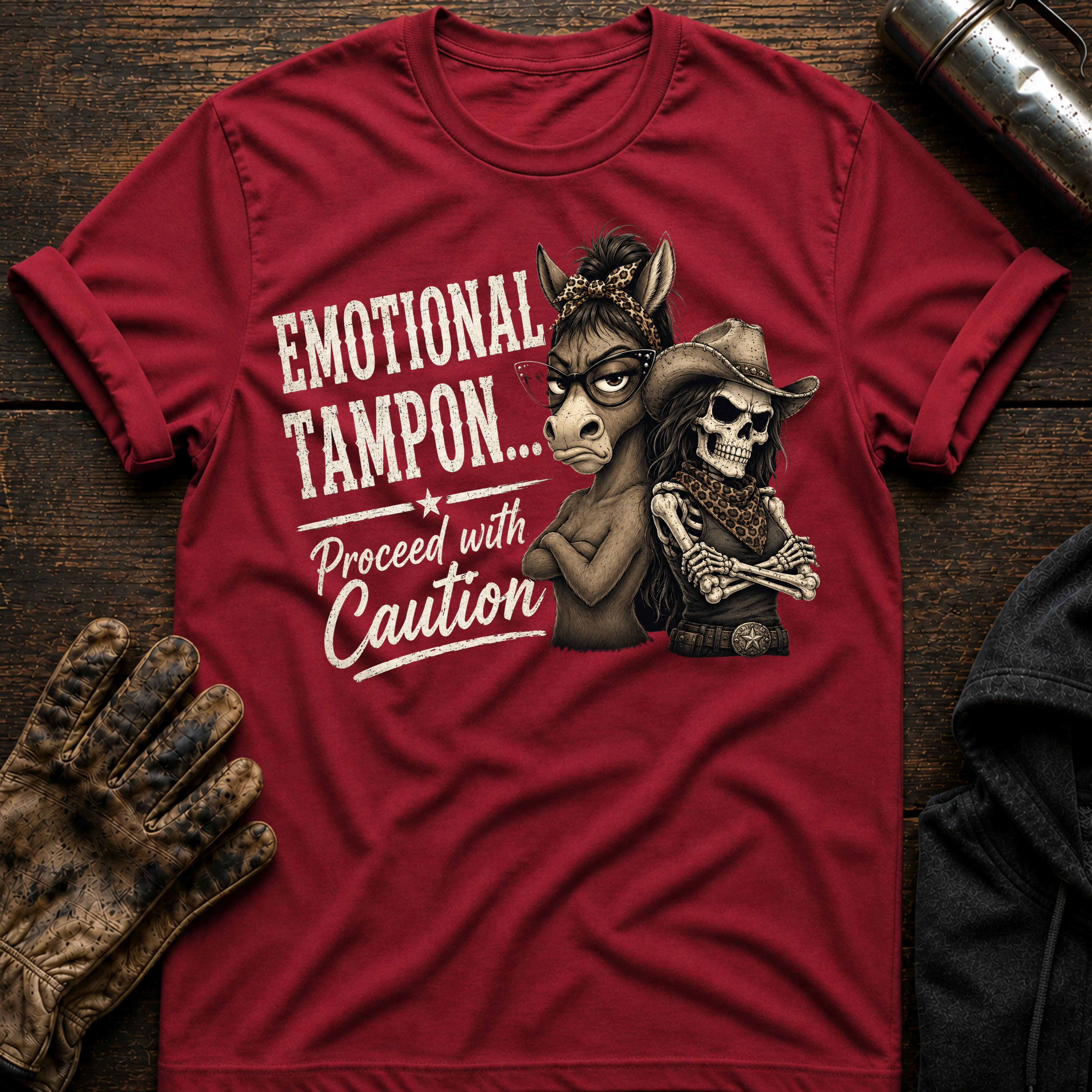 Caution Emotional T-Shirt