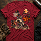 Barrel Racing Witch T-Shirt