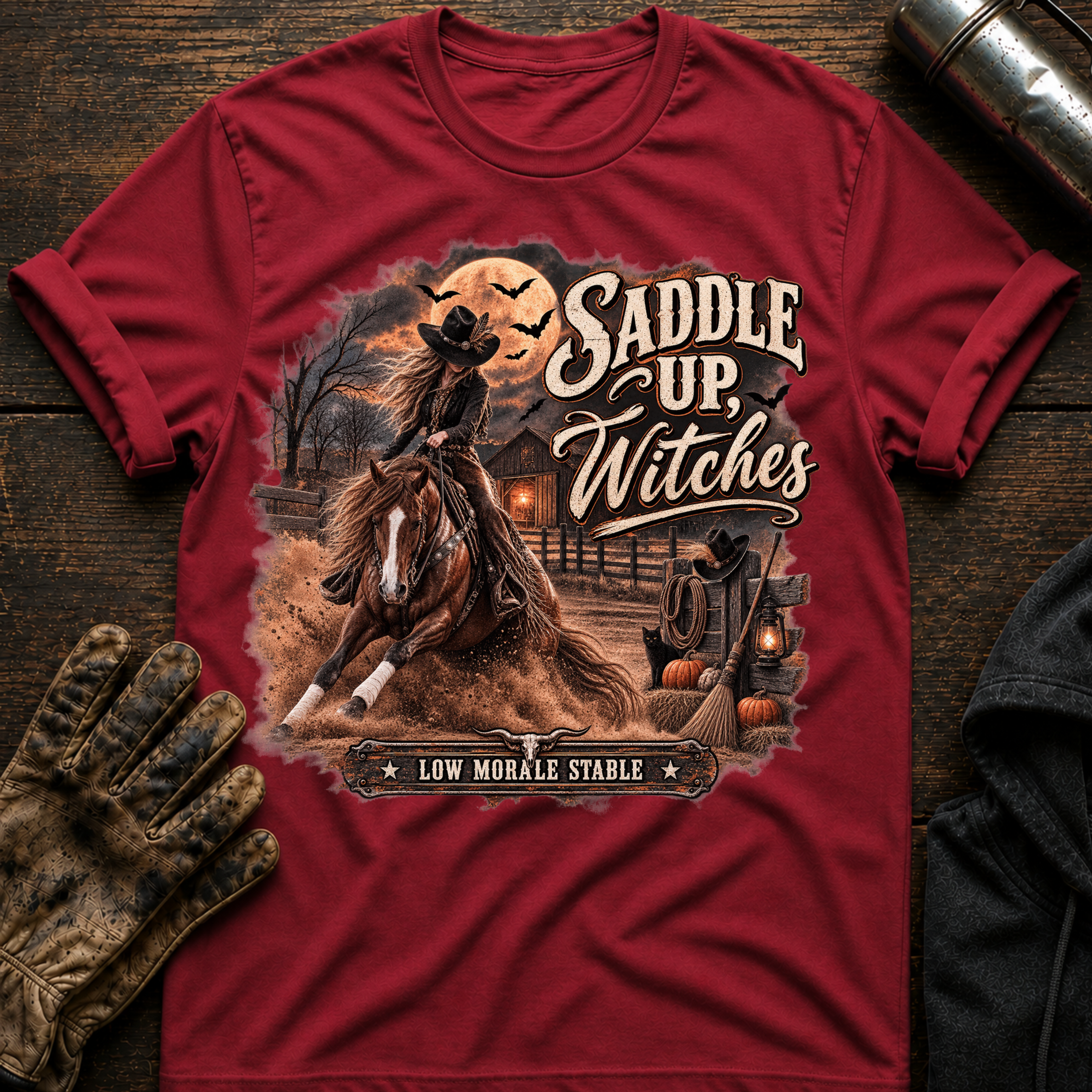 Saddle Up Witches T-Shirt