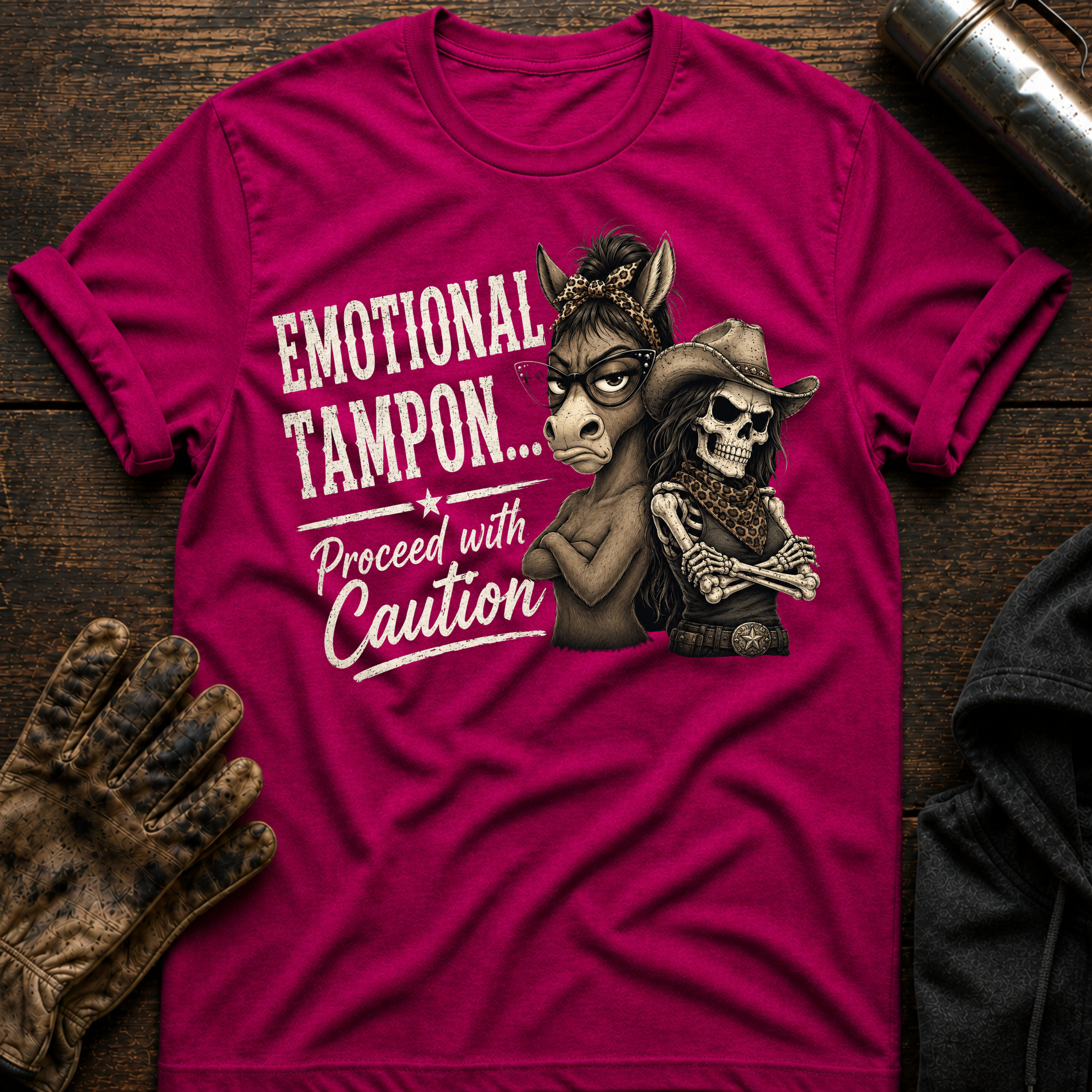 Caution Emotional T-Shirt