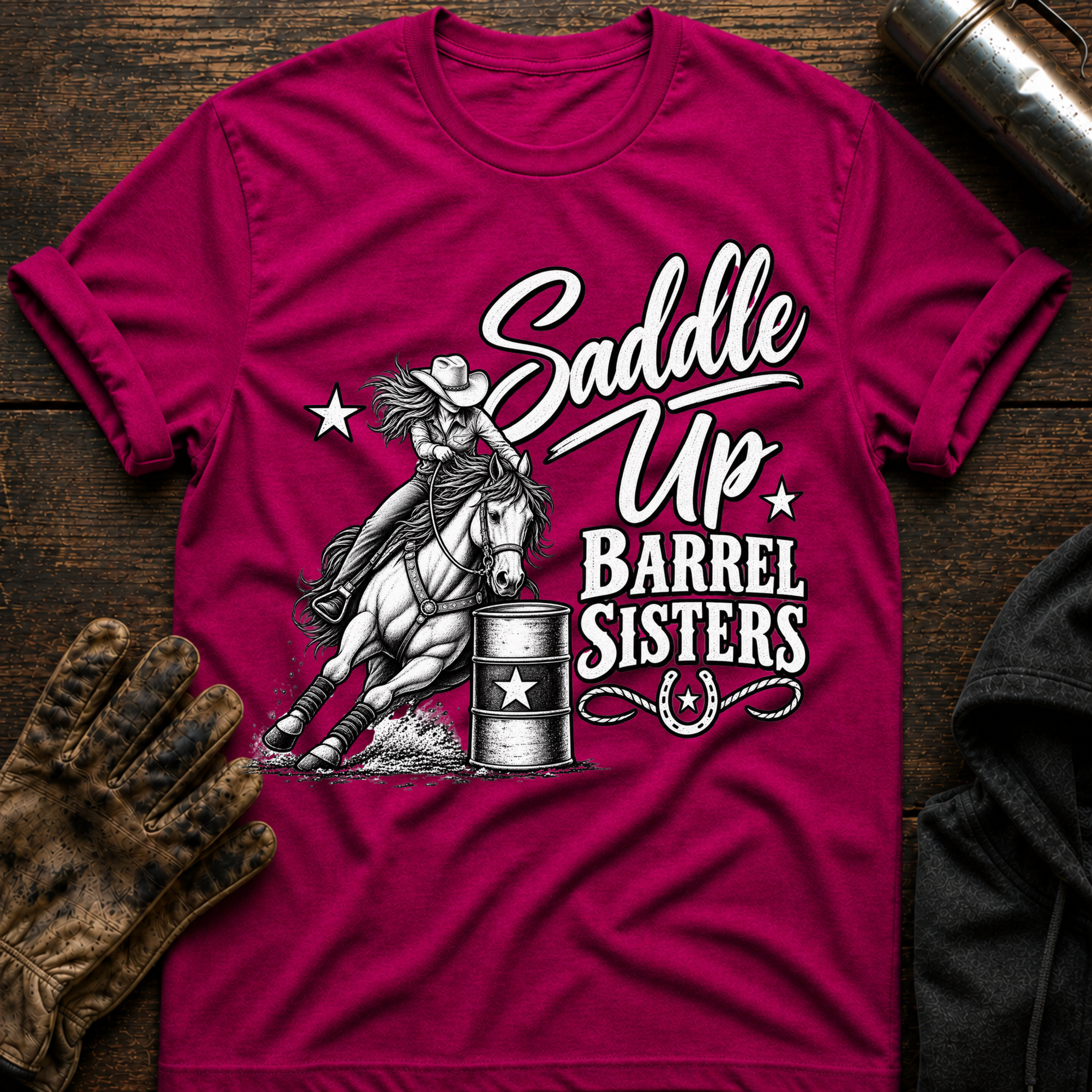 Saddle Up Barrel Sisters T-Shirt