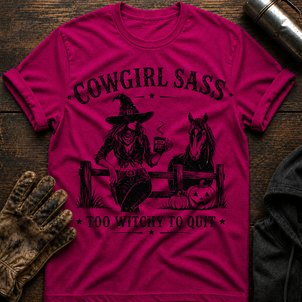 Cowgirl Sassy Witch T-Shirt