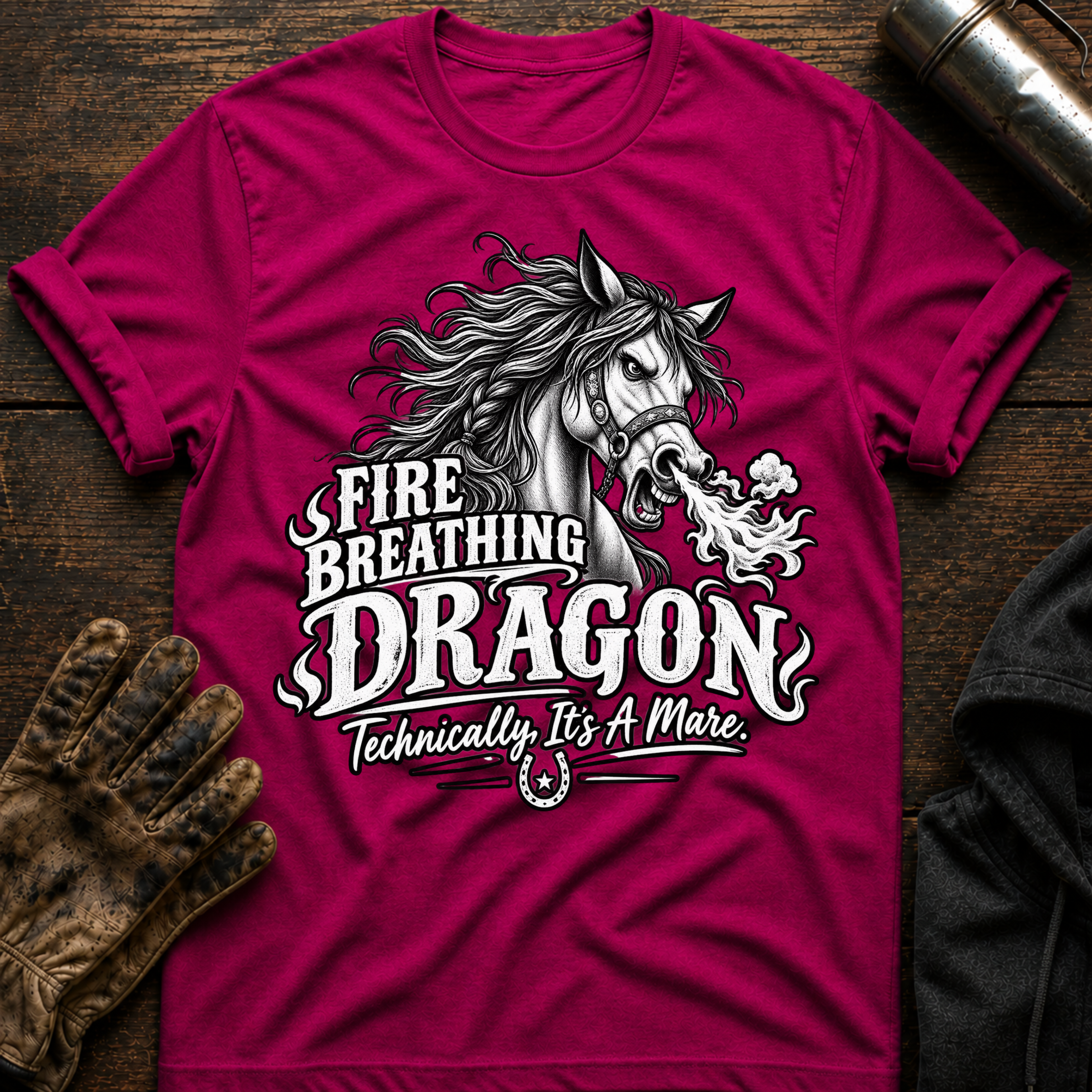 Fire Breathing Dragon T-Shirt