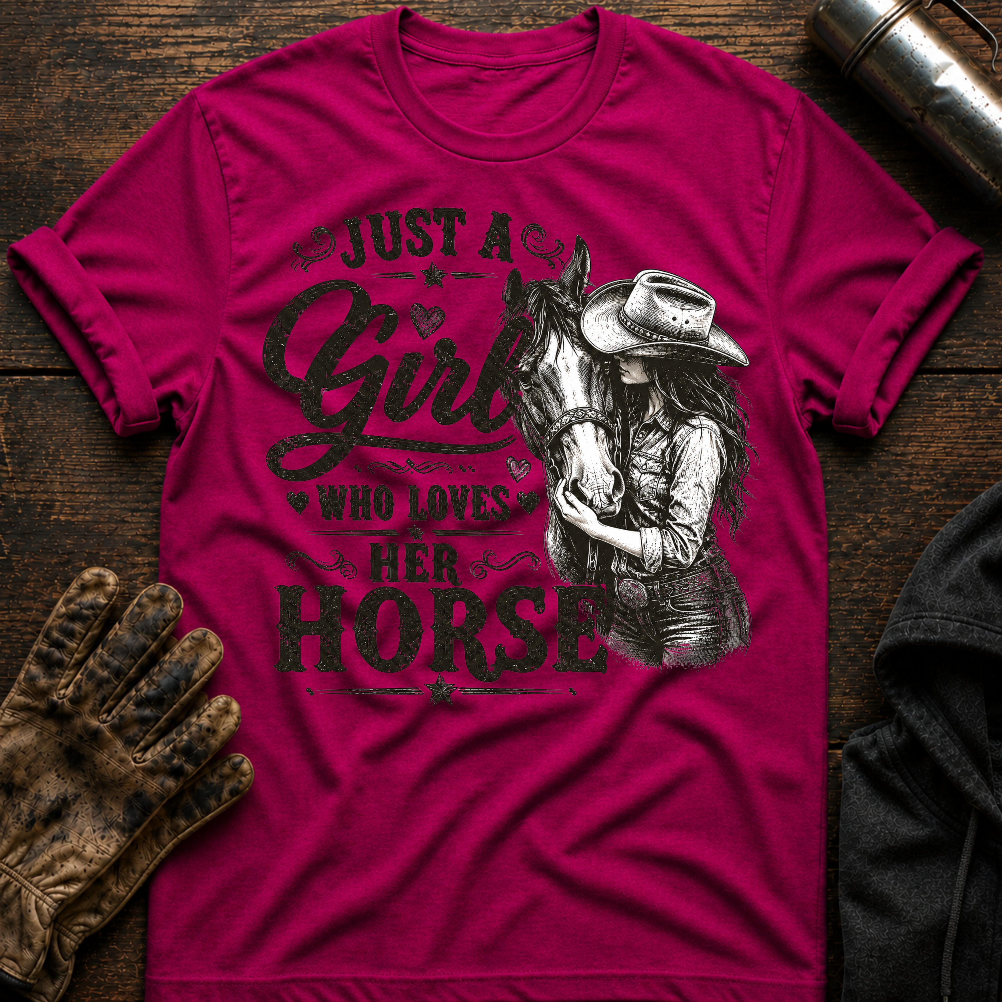 Loves Her Horse T-Shirt
